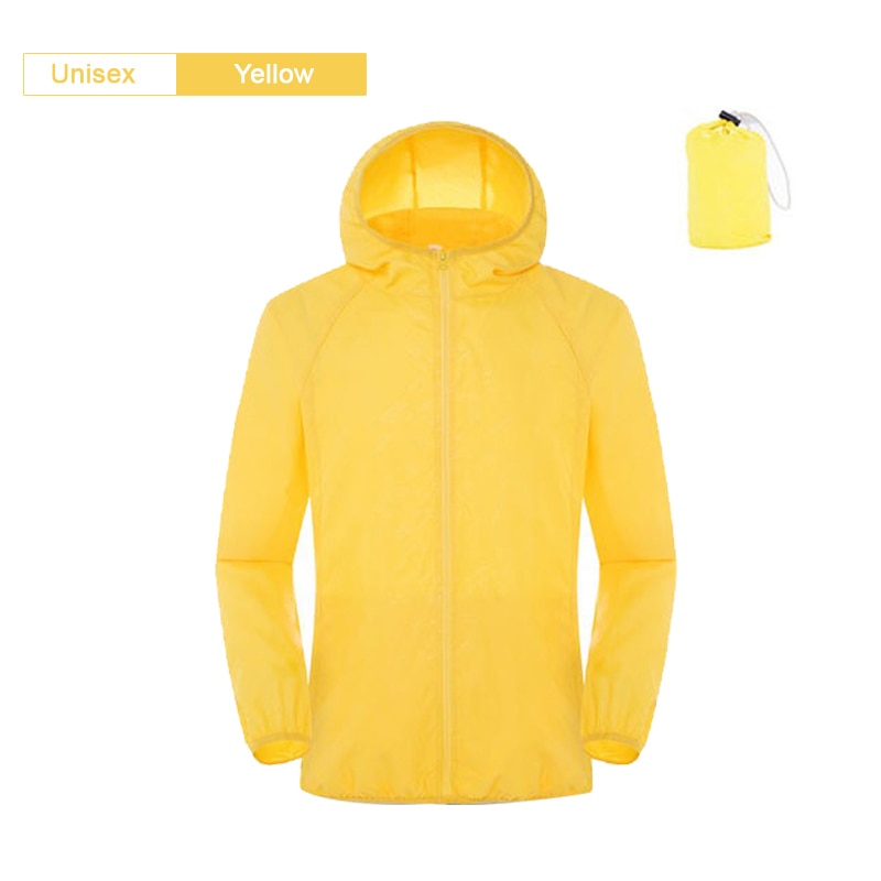 Clothes Quick Dry Skin Windbreaker With Pocket