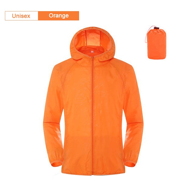 Clothes Quick Dry Skin Windbreaker With Pocket