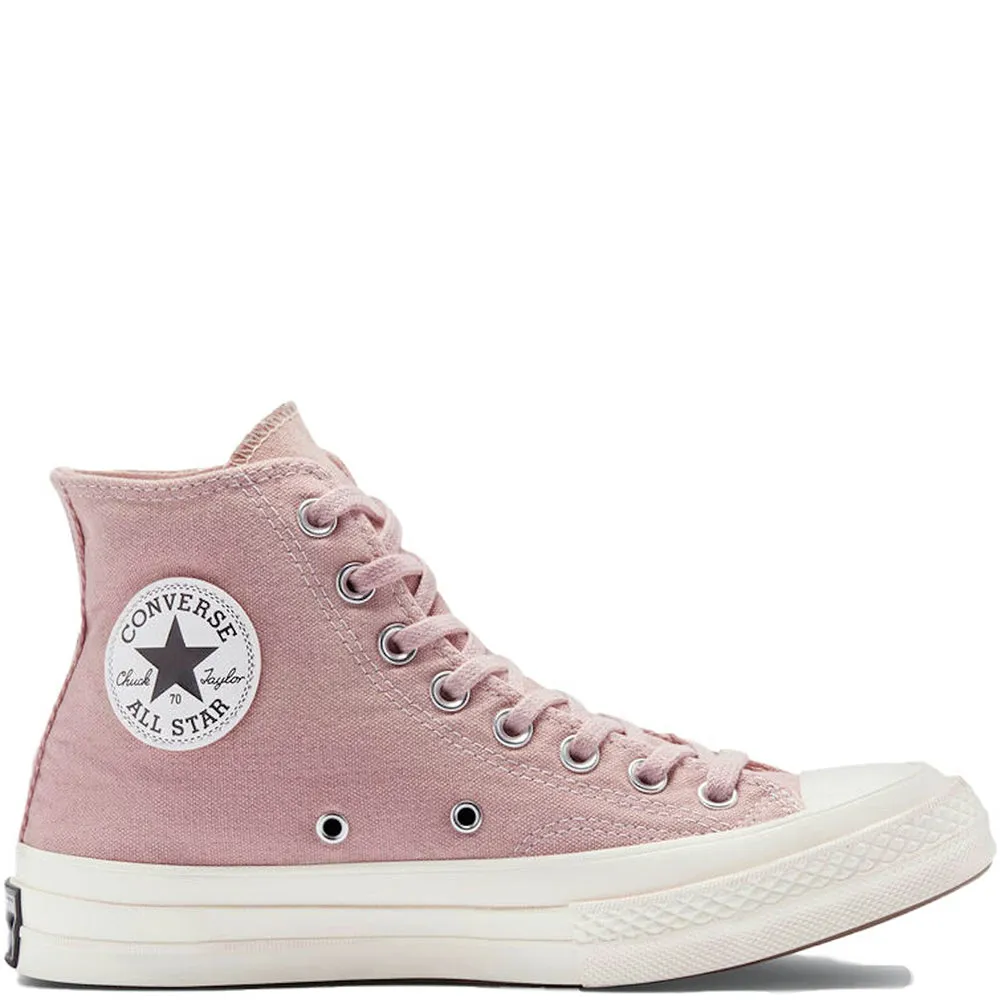 Converse Women's Red Chuck 70 Canvas Limited ICDC Straw Sneakers