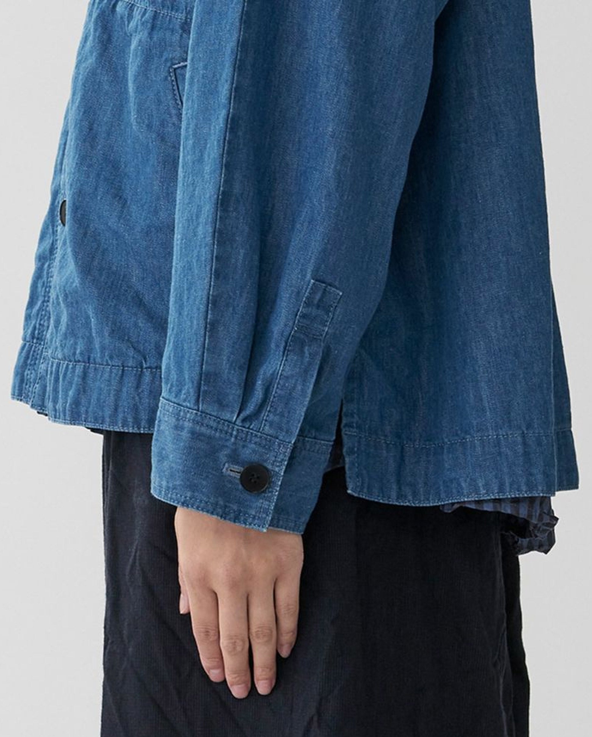 COVERALL DENIM JACKET / BLUE