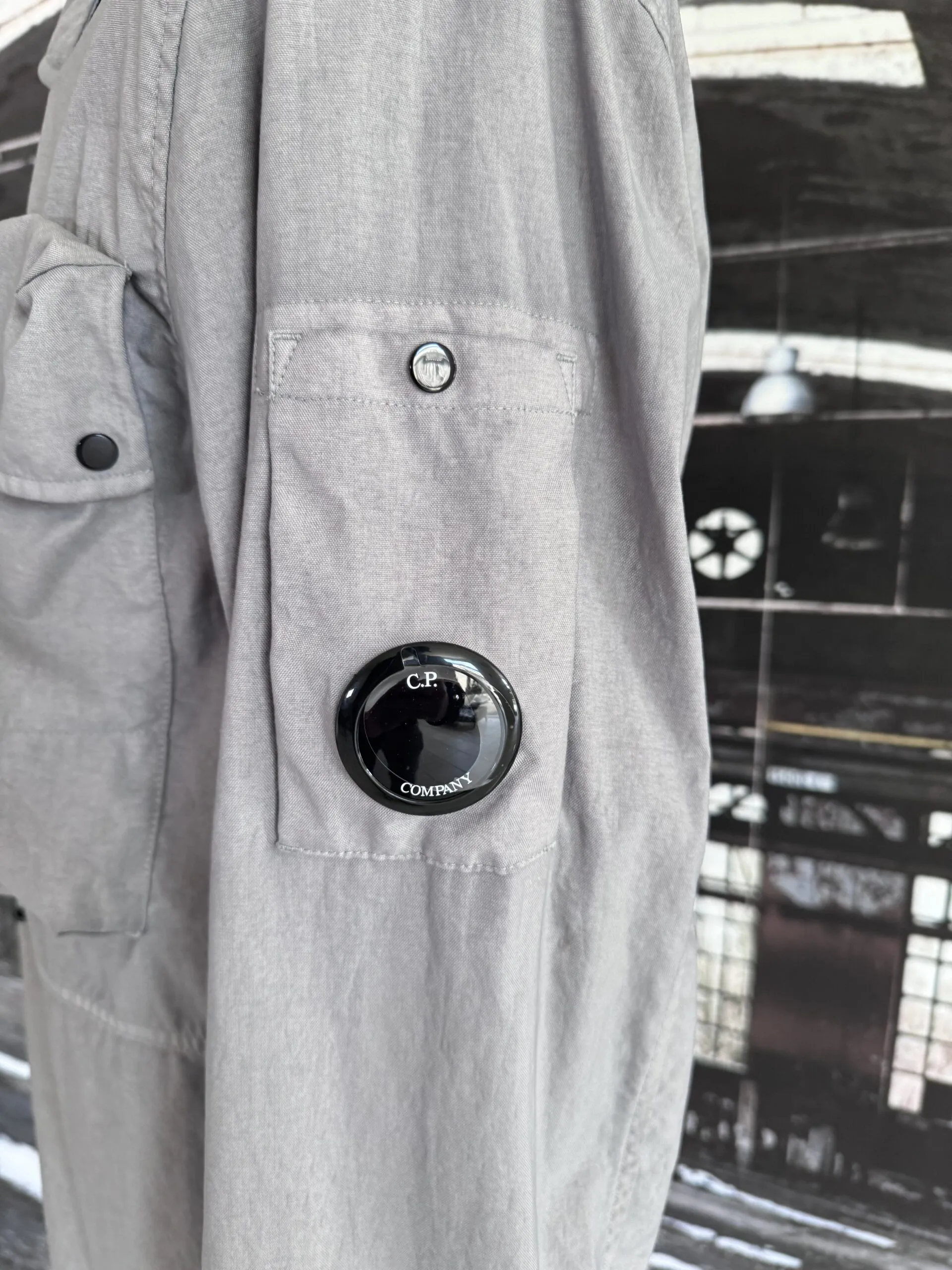 C.P. COMPANY TAYLON P LENS OVERSHIRT