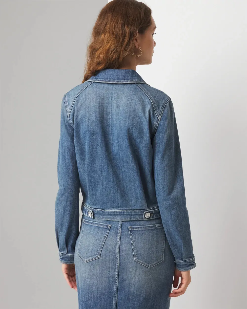 Cropped Denim Jacket