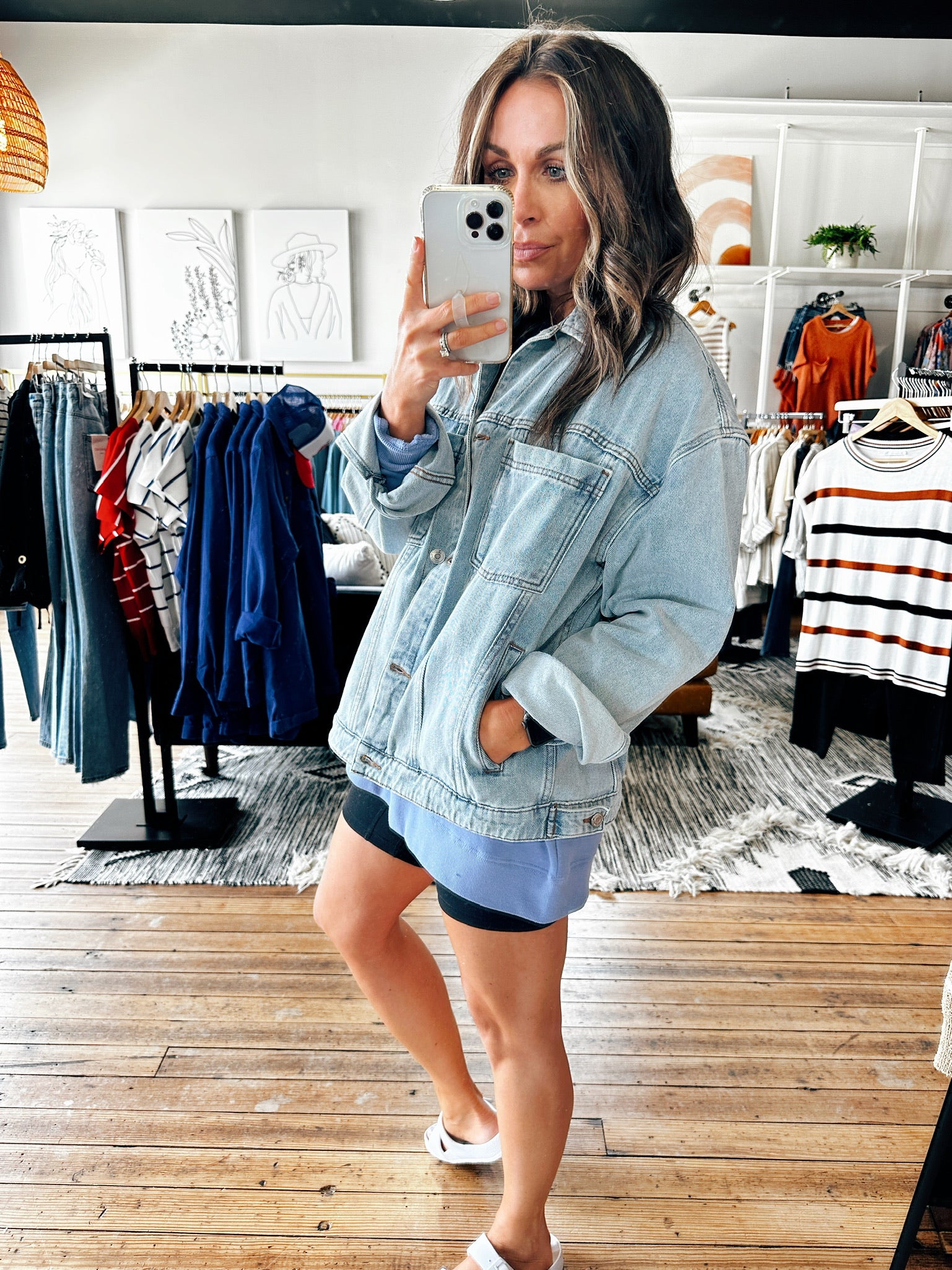 Demi Denim Wash Jacket