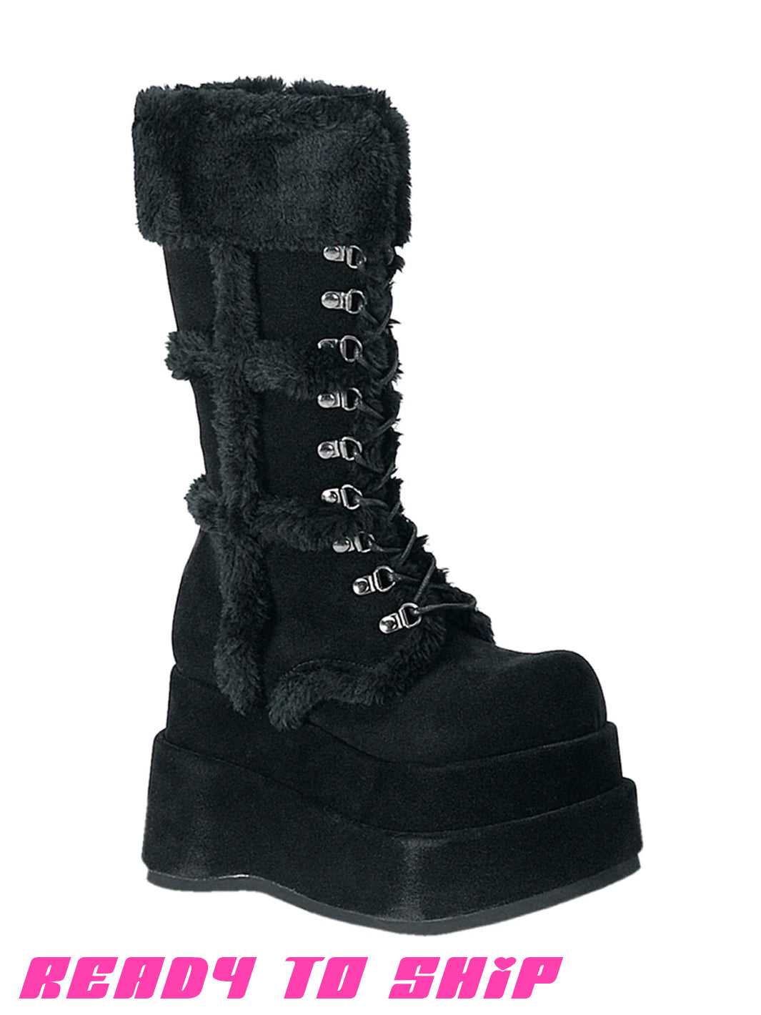 DEMONIA BEAR 202 PLATFORM BOOTS