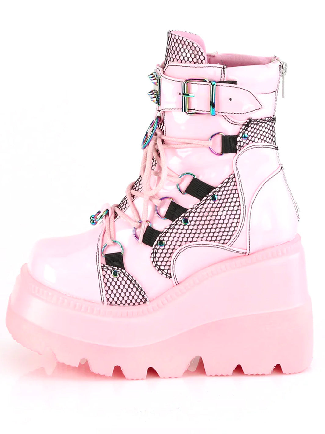 DEMONIA SHAKER 60 BOOTS - PINK