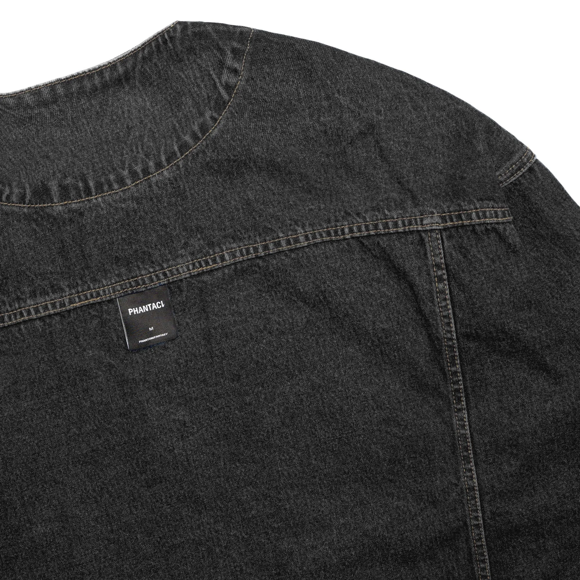 DENIM JACKET-DRAK GRAY