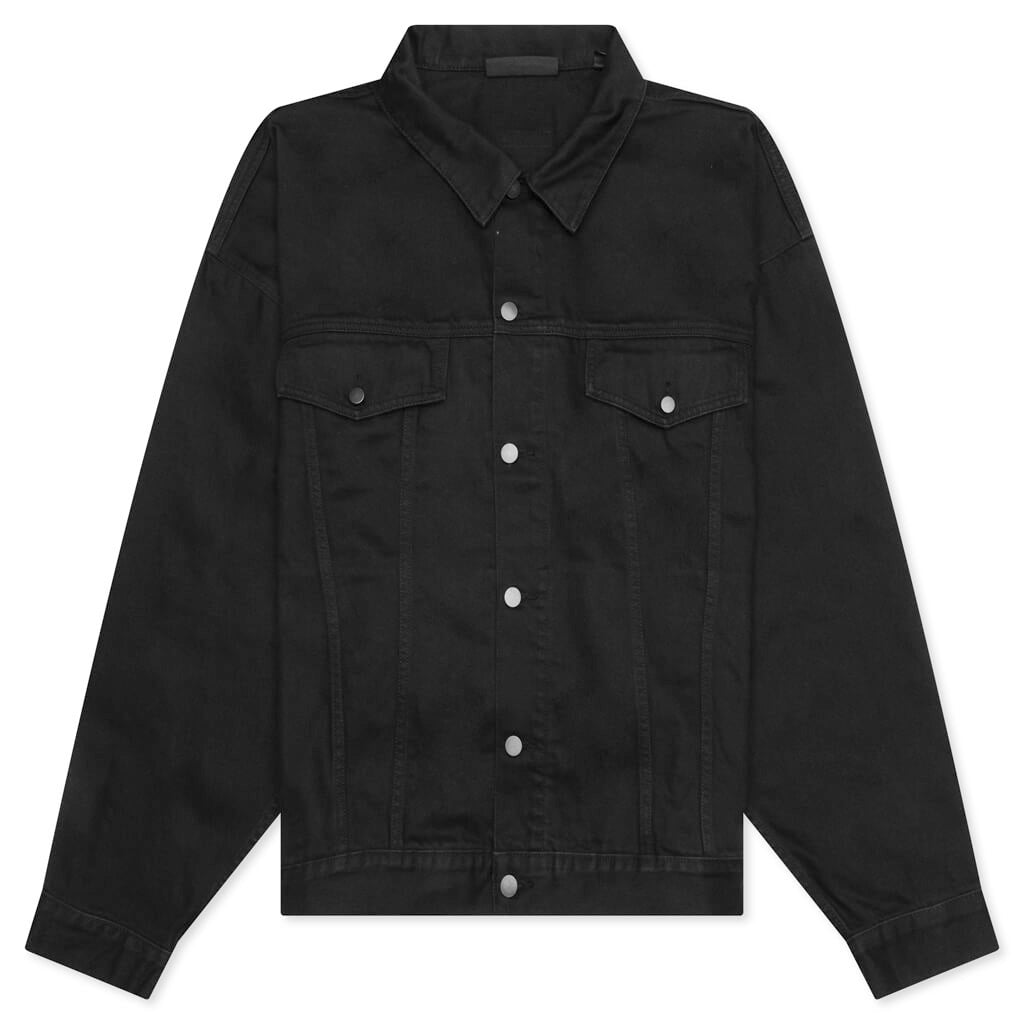 Denim Jacket - Jet Black