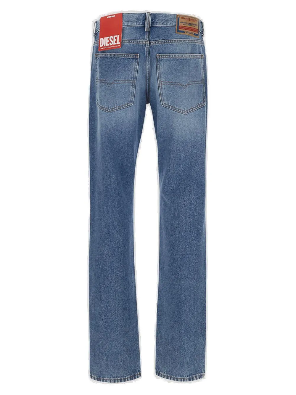 Diesel 1995 Mid-Rise Straight Leg Jeans