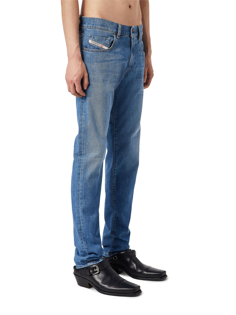 Diesel Jeans Uomo D-Strukt A03558 Chiaro