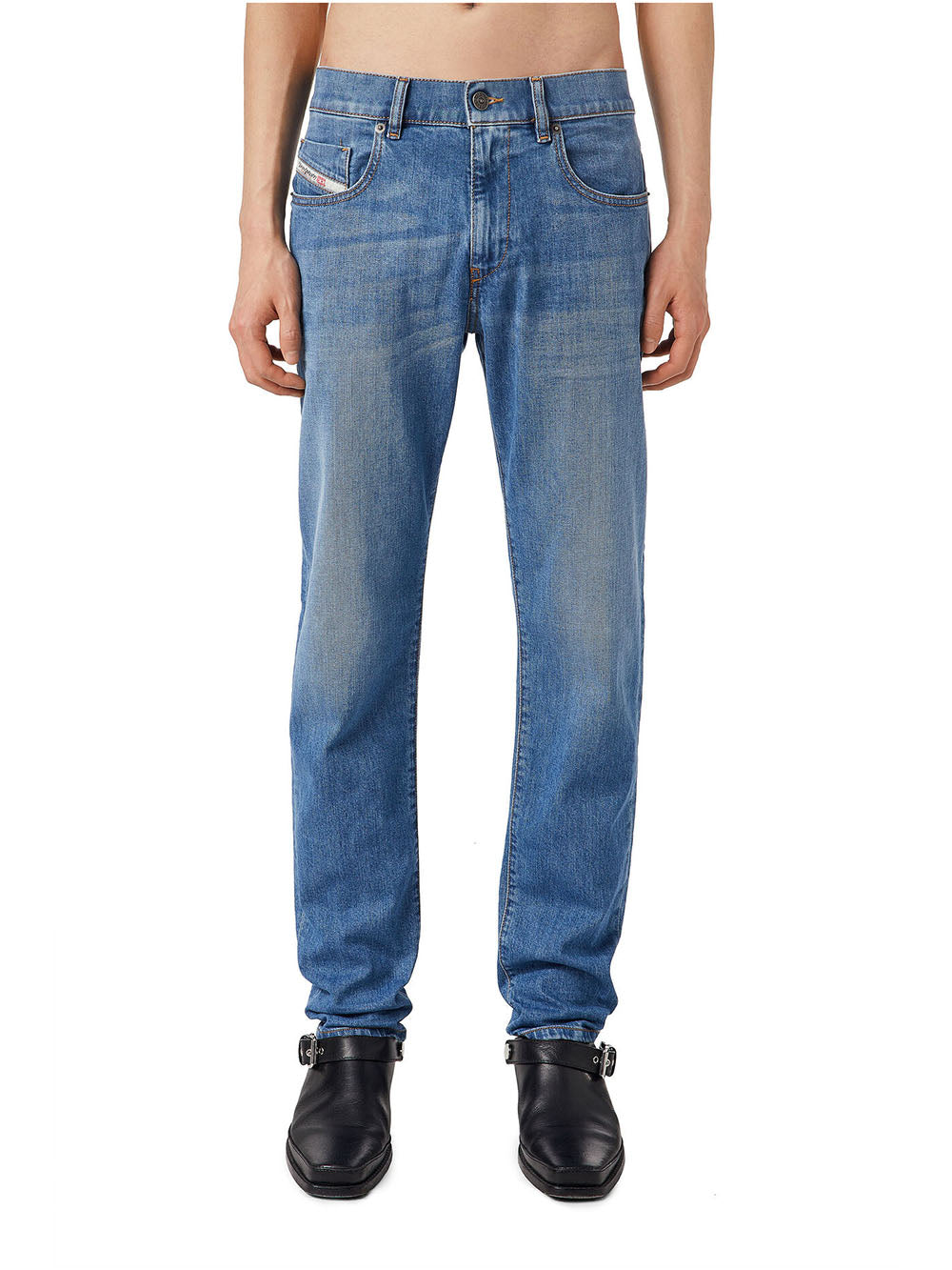 Diesel Jeans Uomo D-Strukt A03558 Chiaro