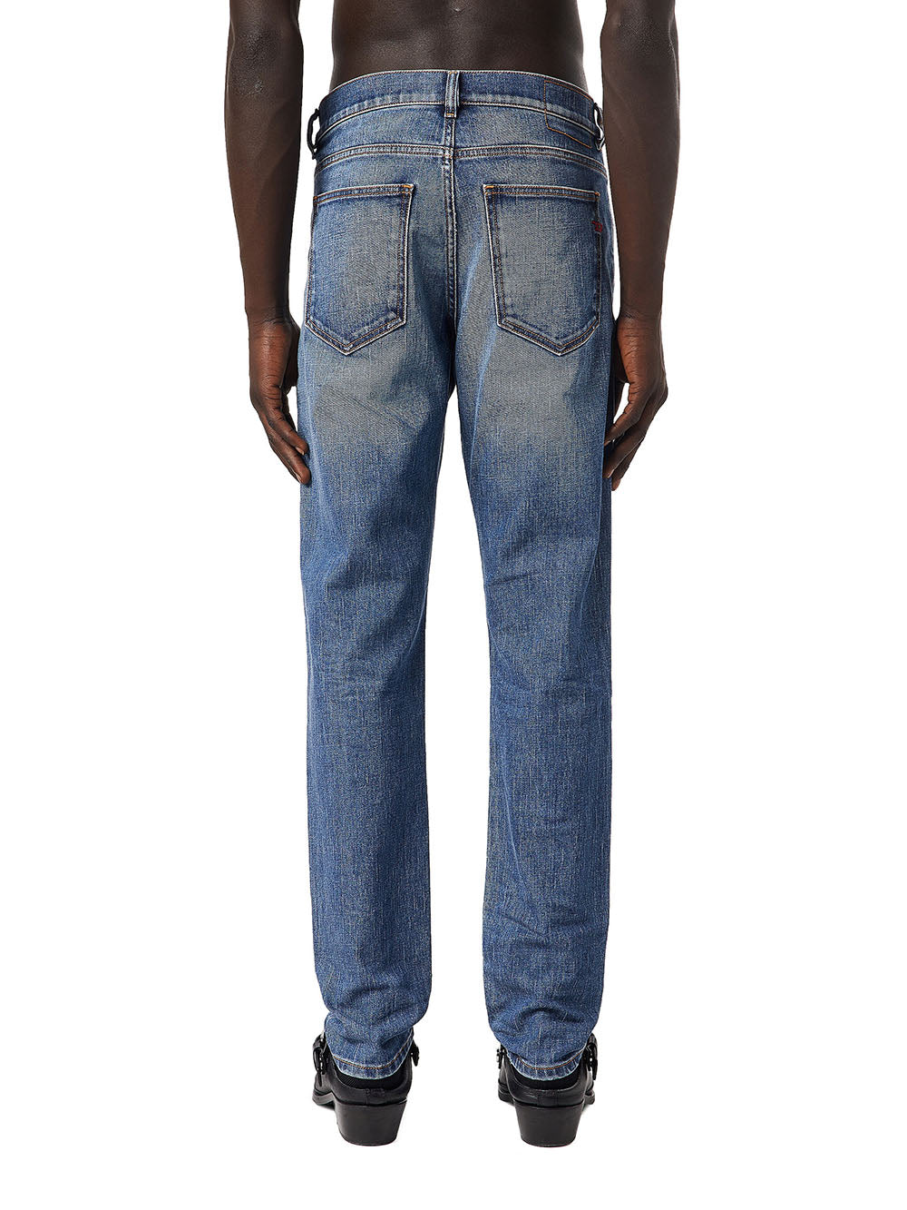 Diesel Jeans Uomo D-Strukt A03558 Stone wash