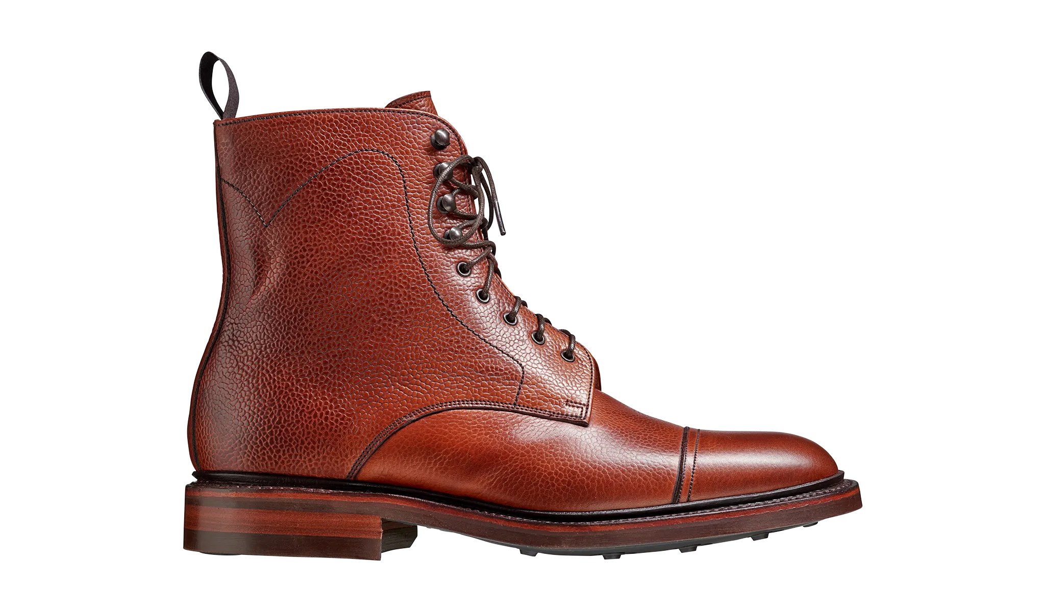 Donegal - Antique Rosewood Grain - Top cap Boot