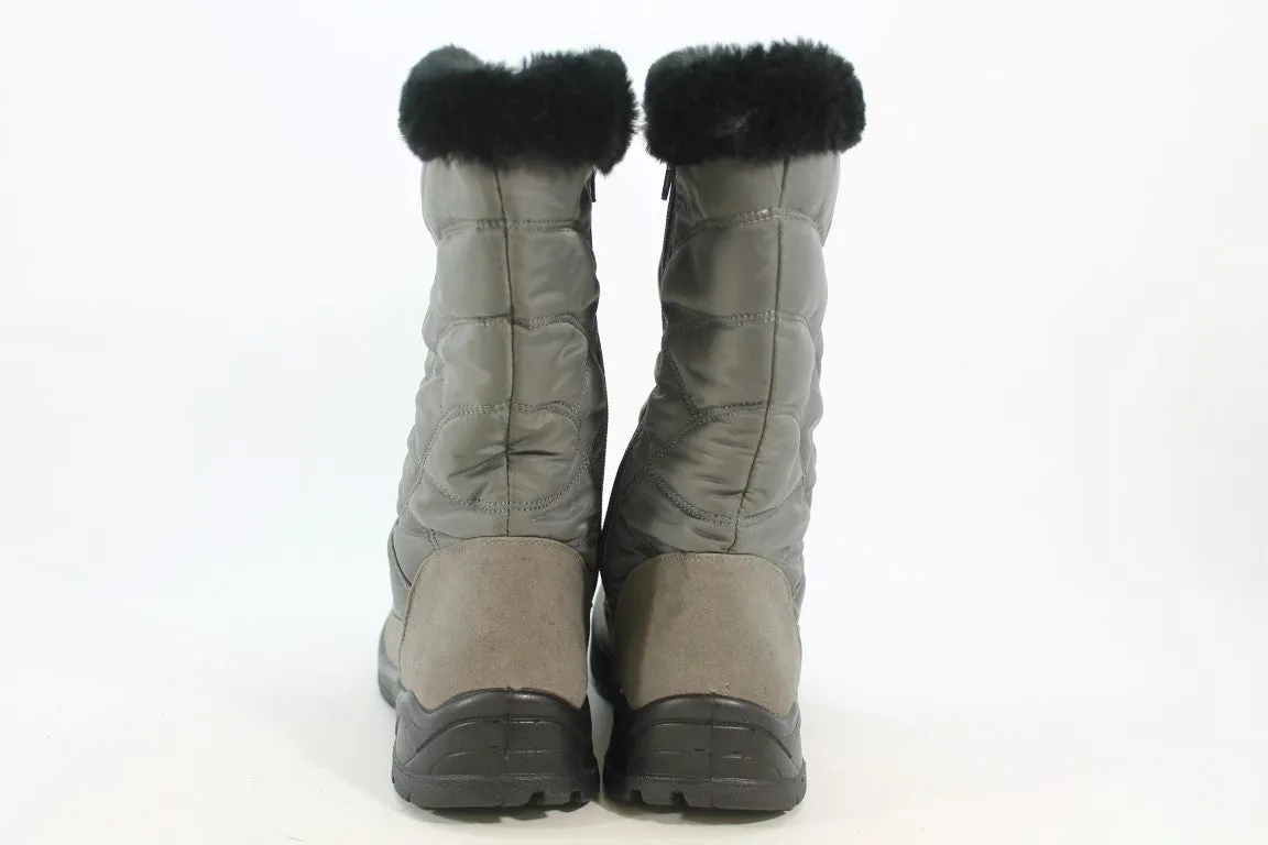 Easy Dry Cuddle Women's Grey Boots 8M(ZAP17909)