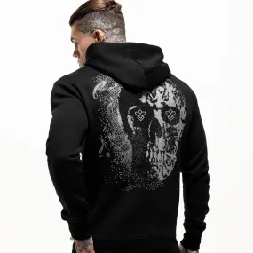 Embellished Skull Hoodie