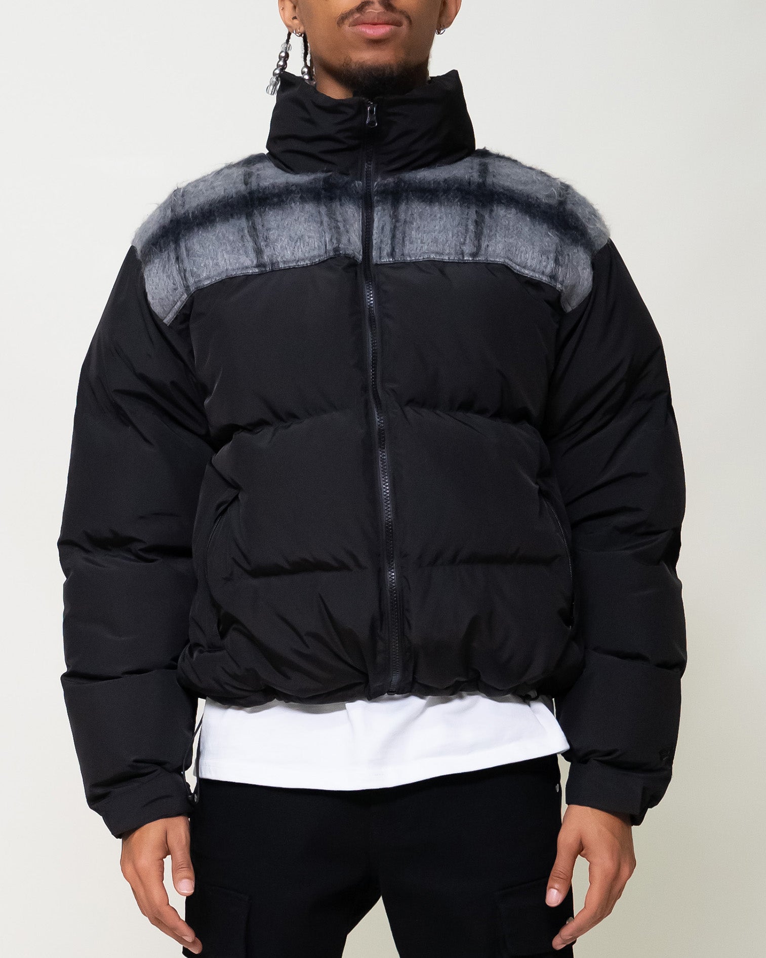 EPTM OXFORD PUFFER JACKET-BLACK