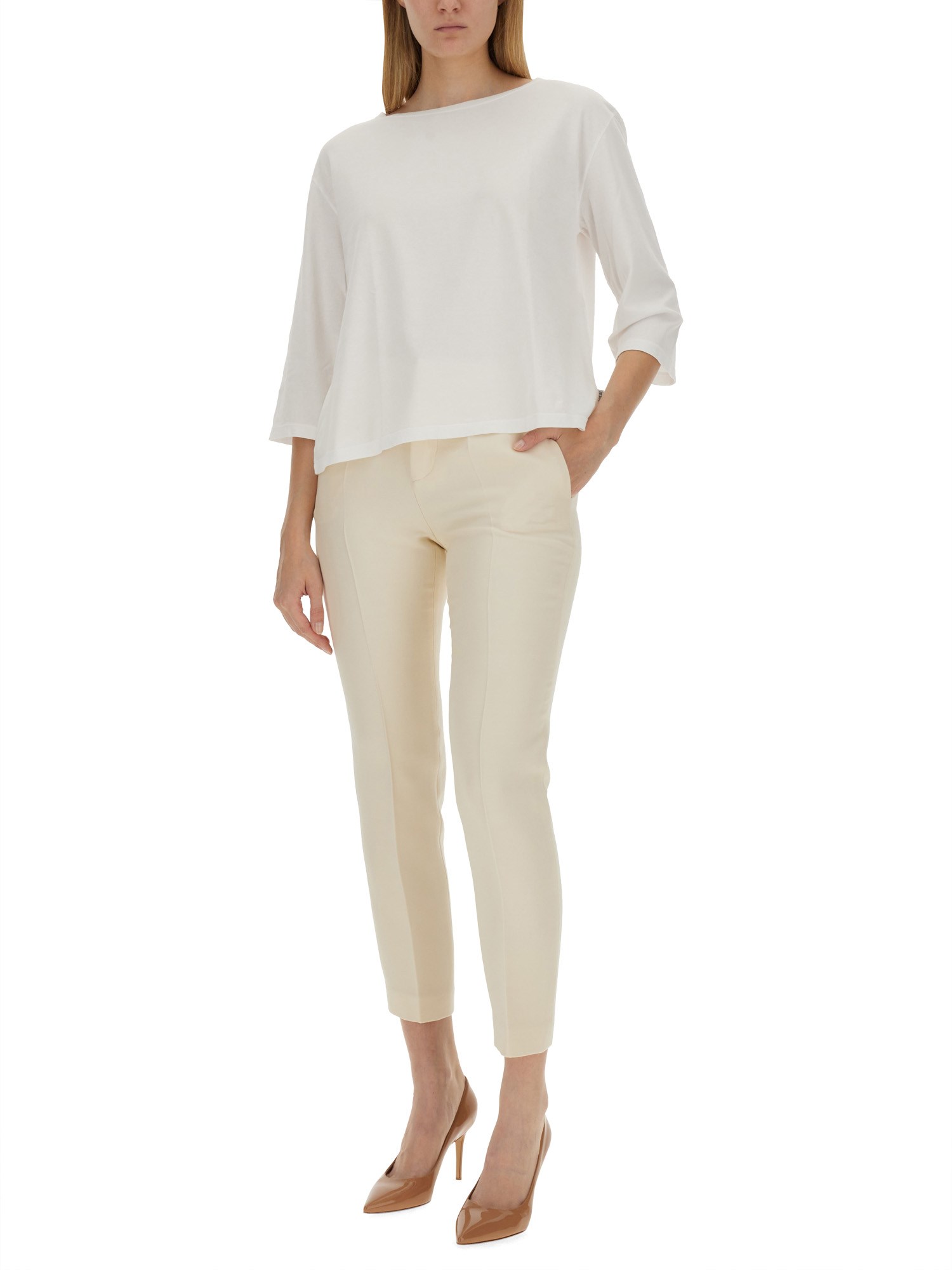 FABIANA FILIPPI    REGULAR FIT WOOL PANTS