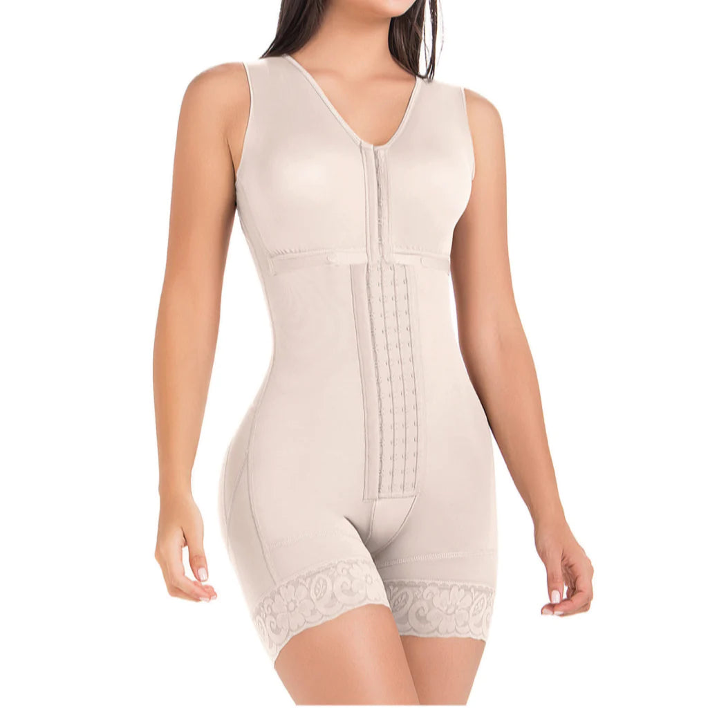 FAJAS MARIAE FQ102 | POST OP SHAPEWEAR FOR WOMEN | BRA & MID THIGH | POWERNET