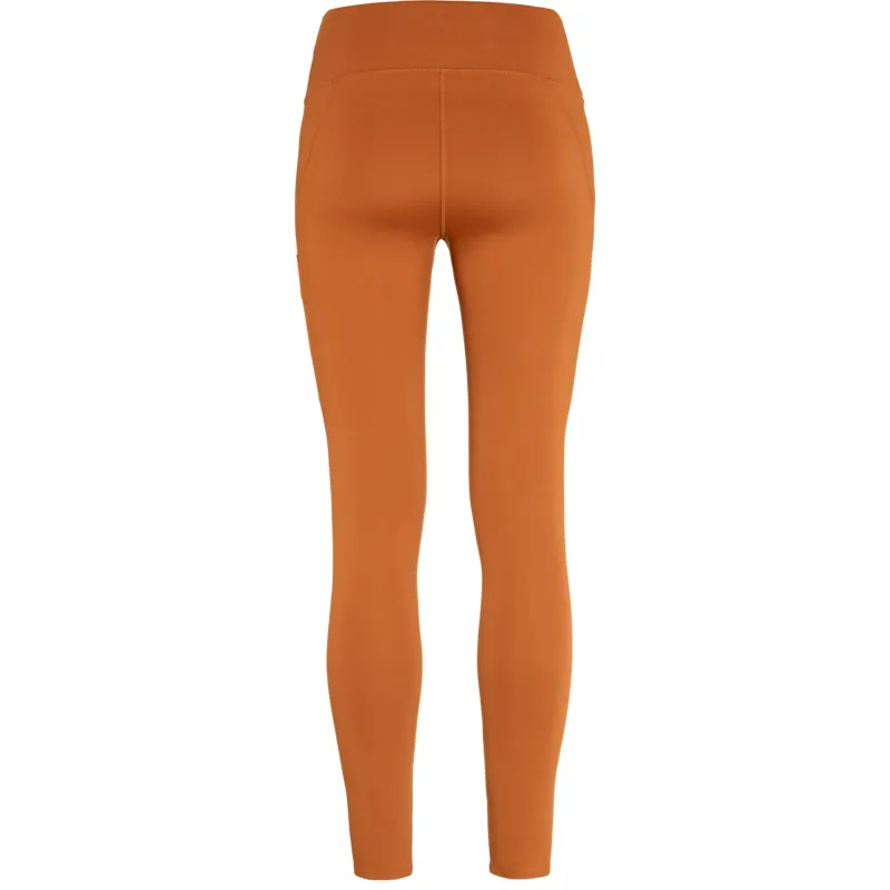 Fjallraven Womens Abisko Tights Terracotta Brown