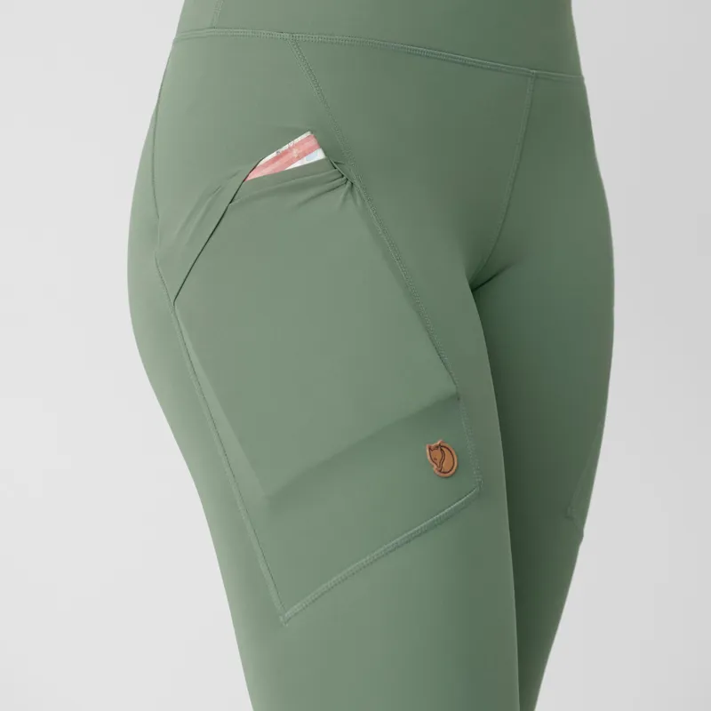 Fjallraven Womens Abisko Tights Terracotta Brown