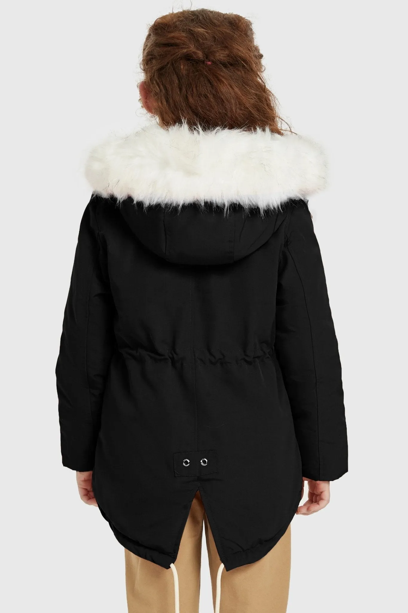 Fleece Lined Winter Coat with Hood