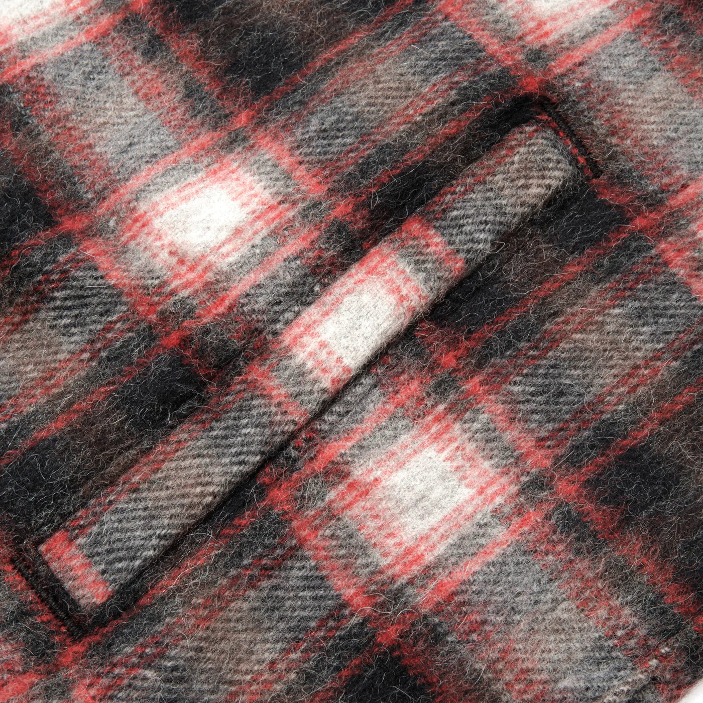 Freenote Cloth Alta - Black Plaid Wool