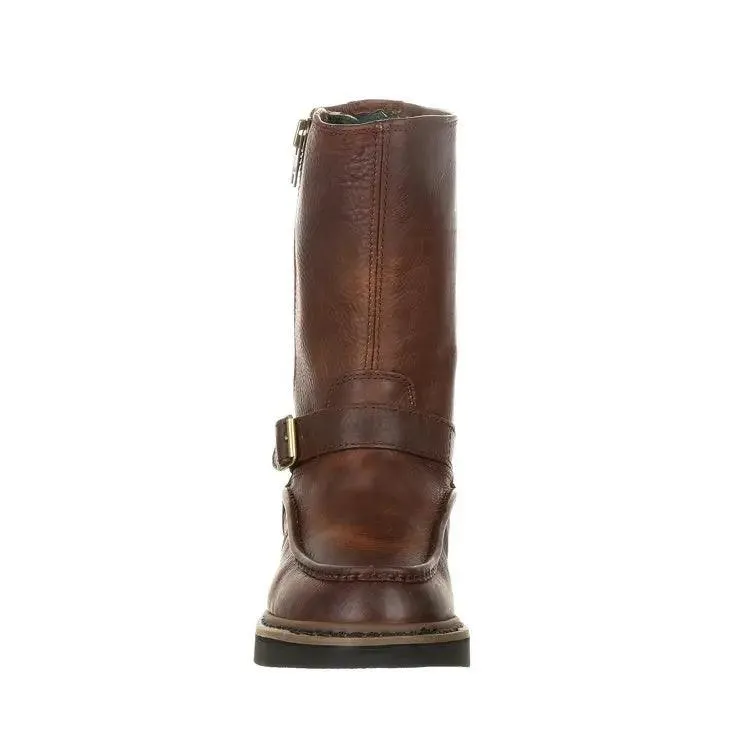 Georgia Boot Side-Zip Waterproof Work Wellington G4124