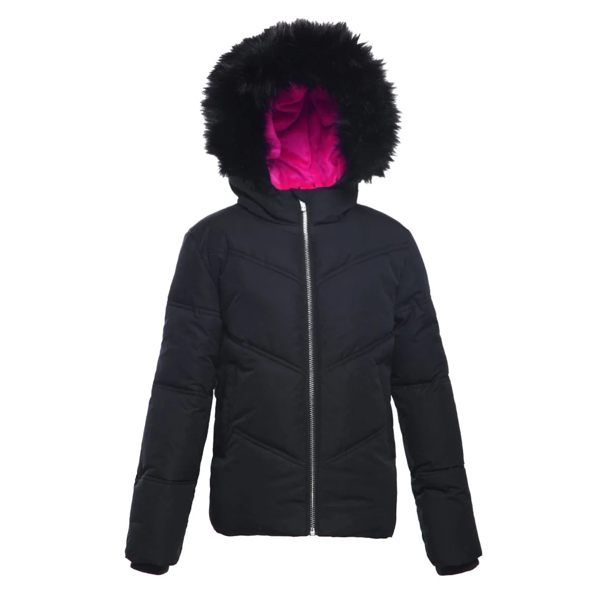 Girls' Heavyweight Puffer Jacket Bubble Coat