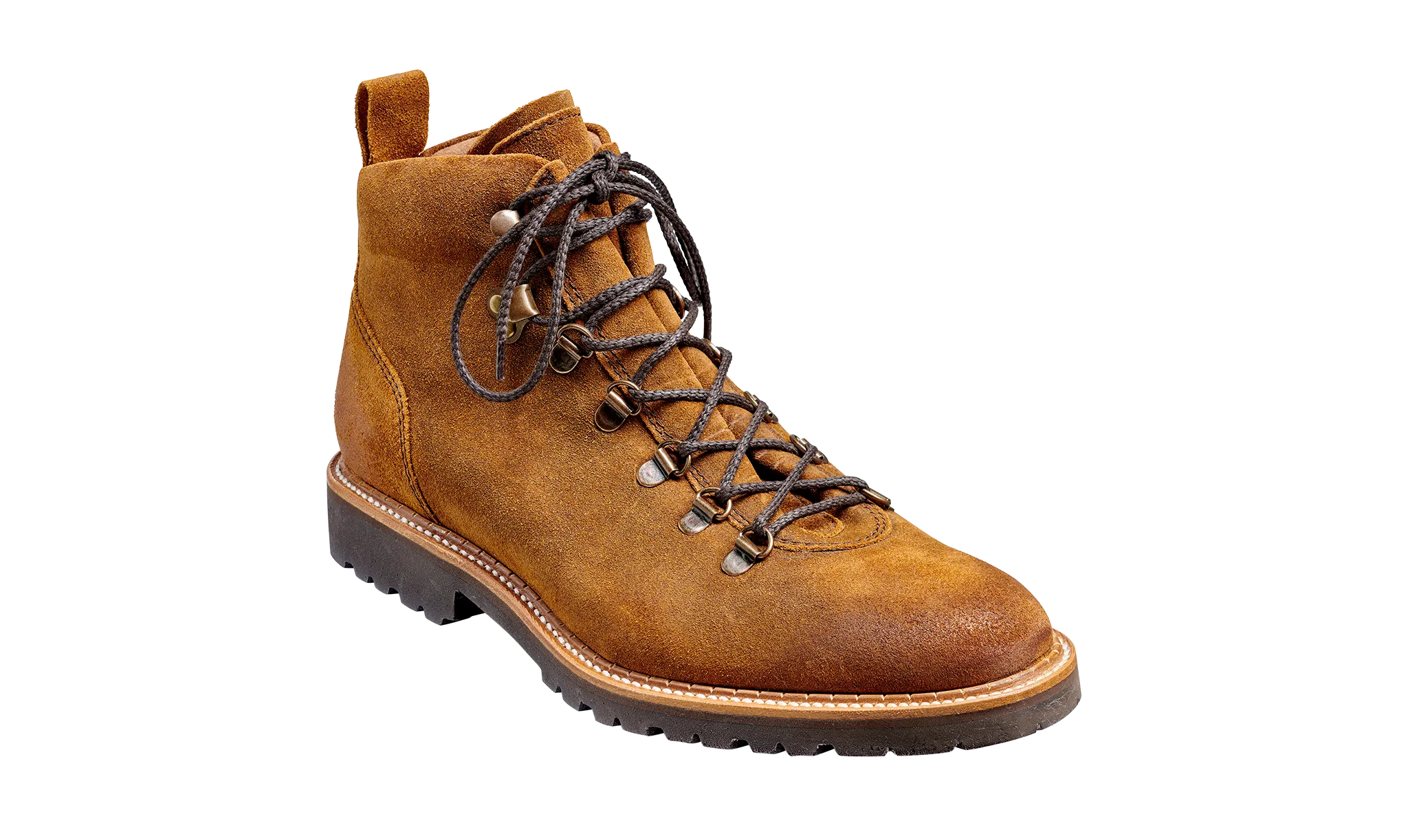 Glencoe - Tan Burnish Suede Mens Hiking Boot