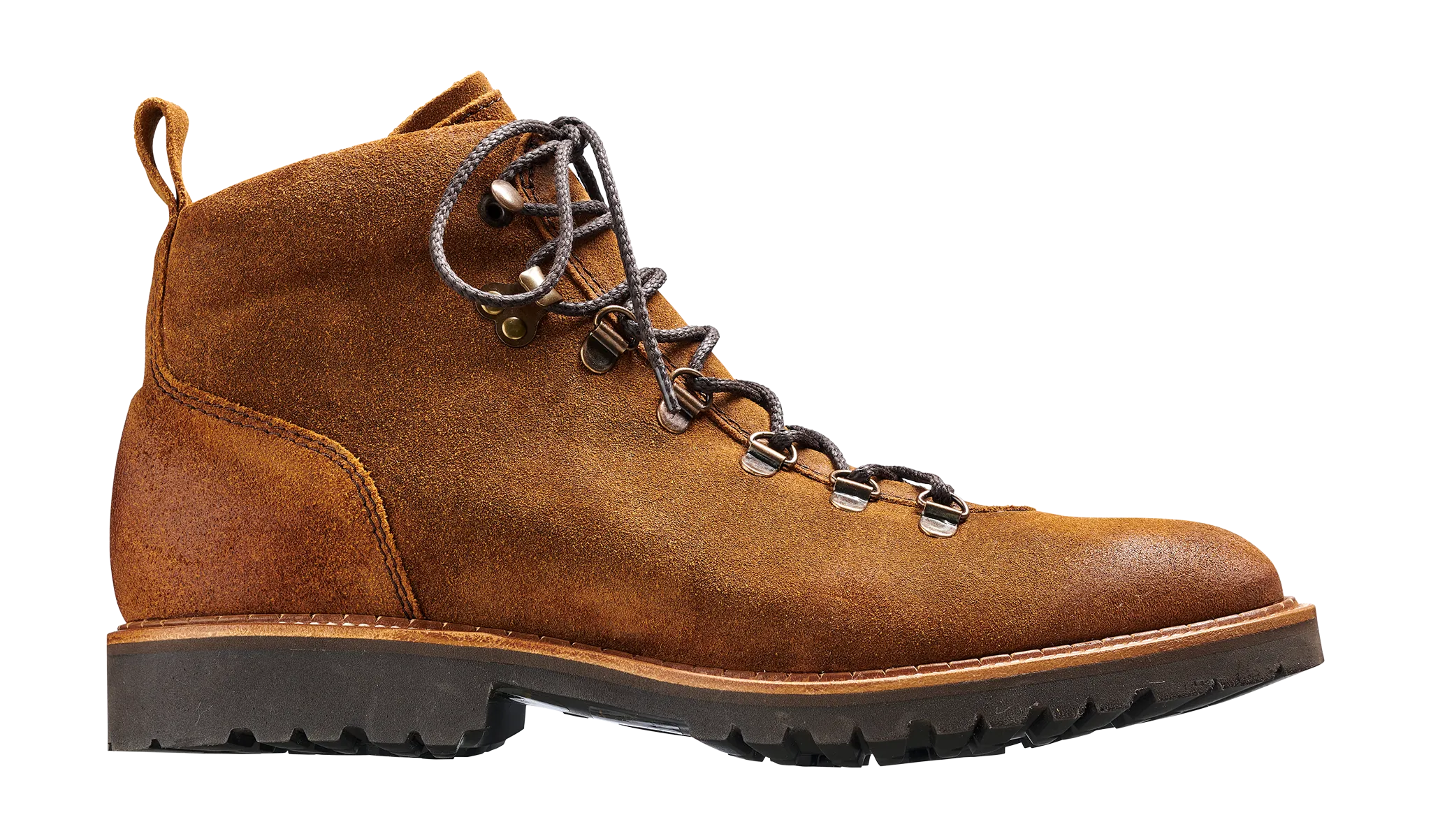 Glencoe - Tan Burnish Suede Mens Hiking Boot