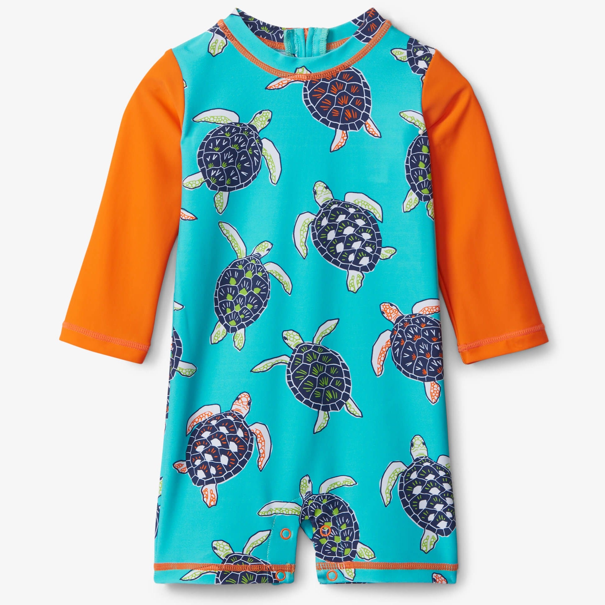 Hatley Tropical Turtles Baby One-Piece Rashguard