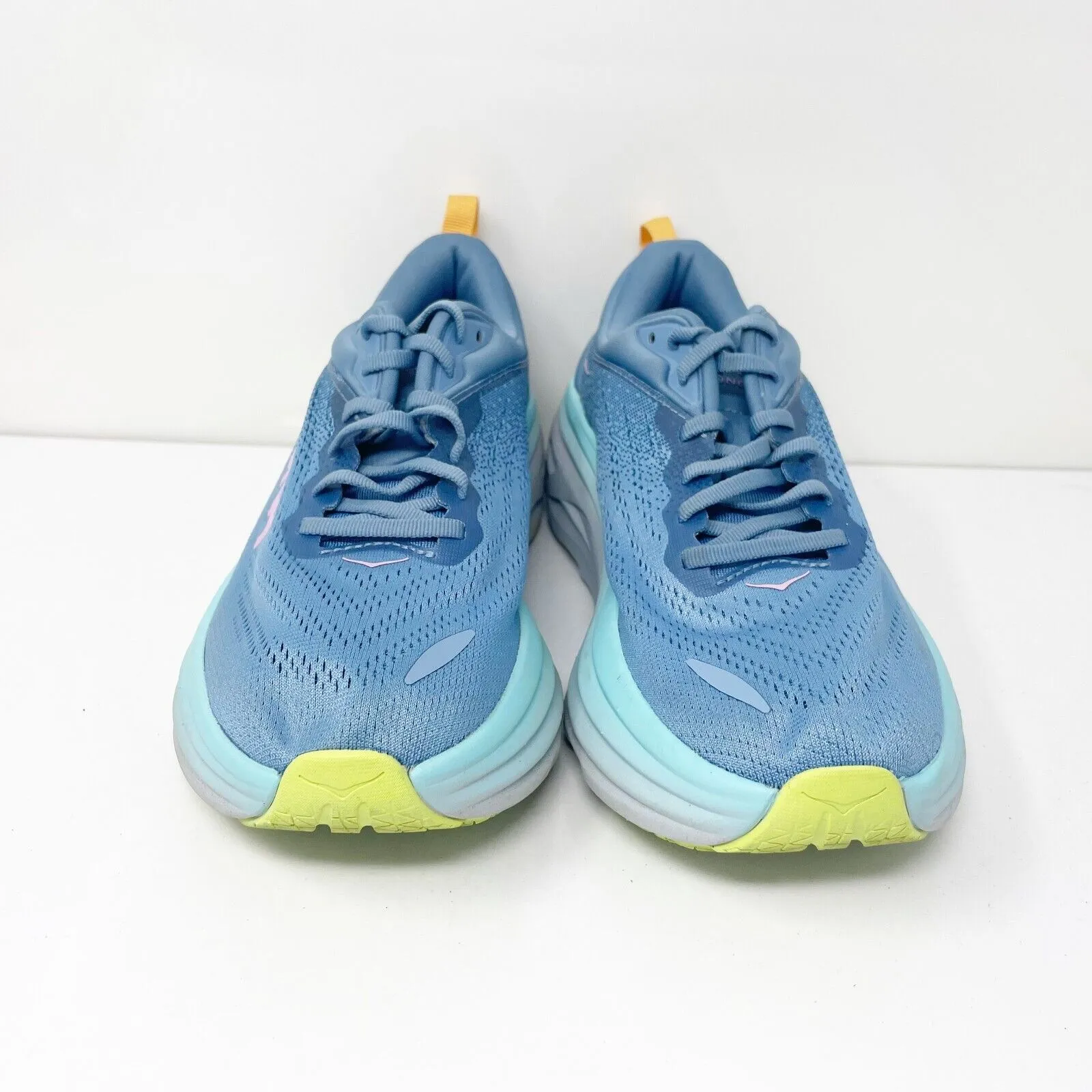 Hoka One One Womens Bondi 8 1127952 SSK Blue Running Shoes Sneakers Size 8 B