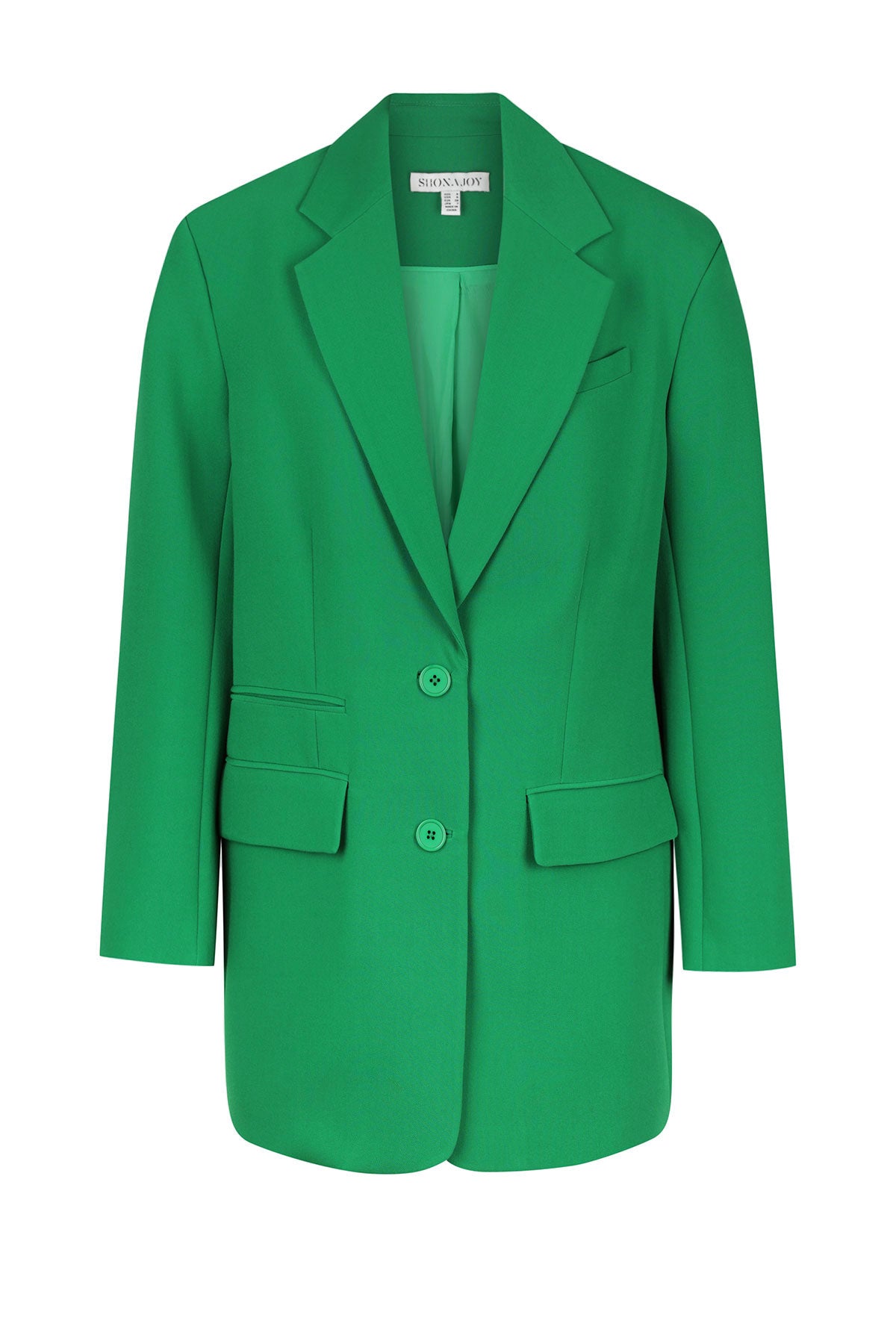 Irena Oversized Blazer - Tree Green