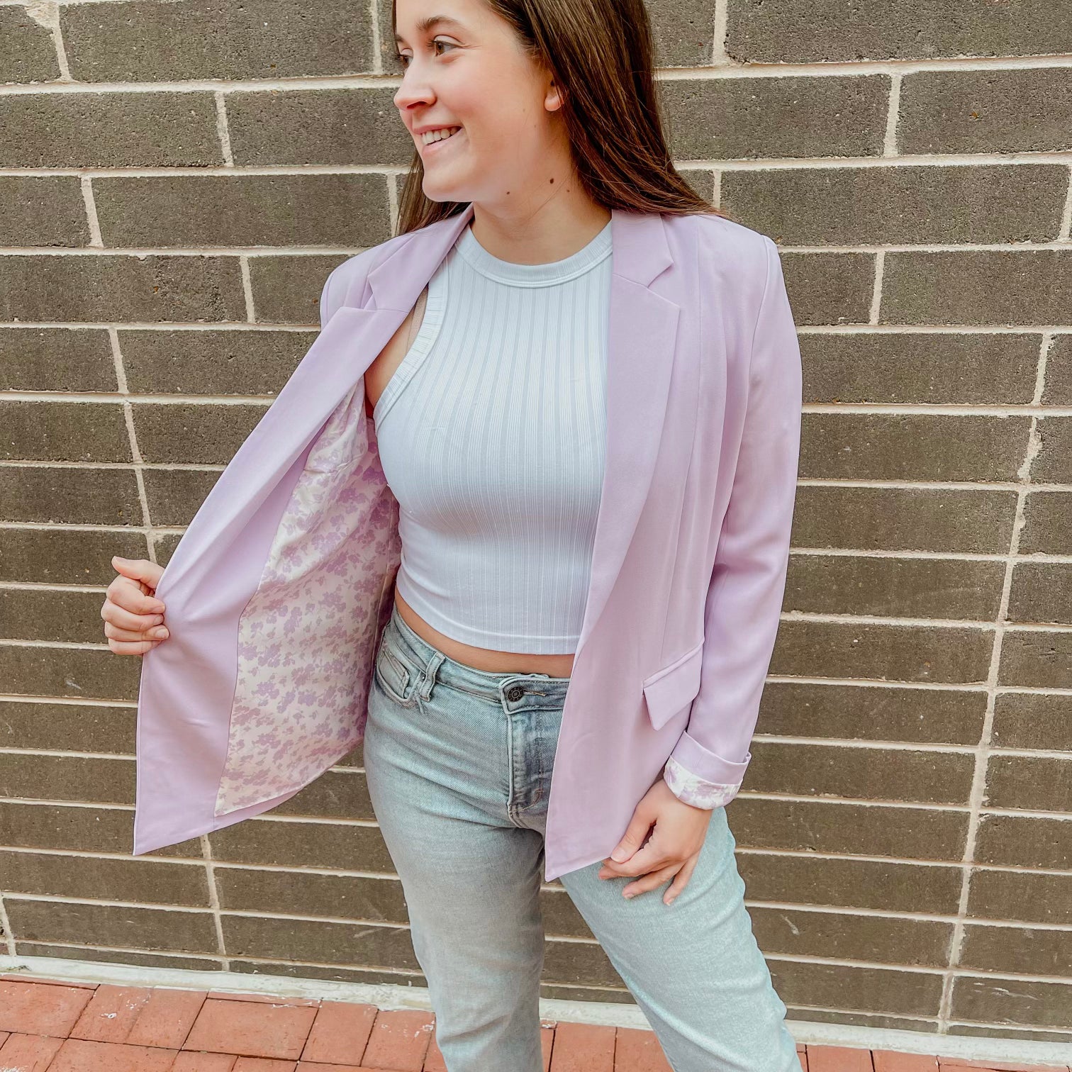 Iris Lavender Blazer