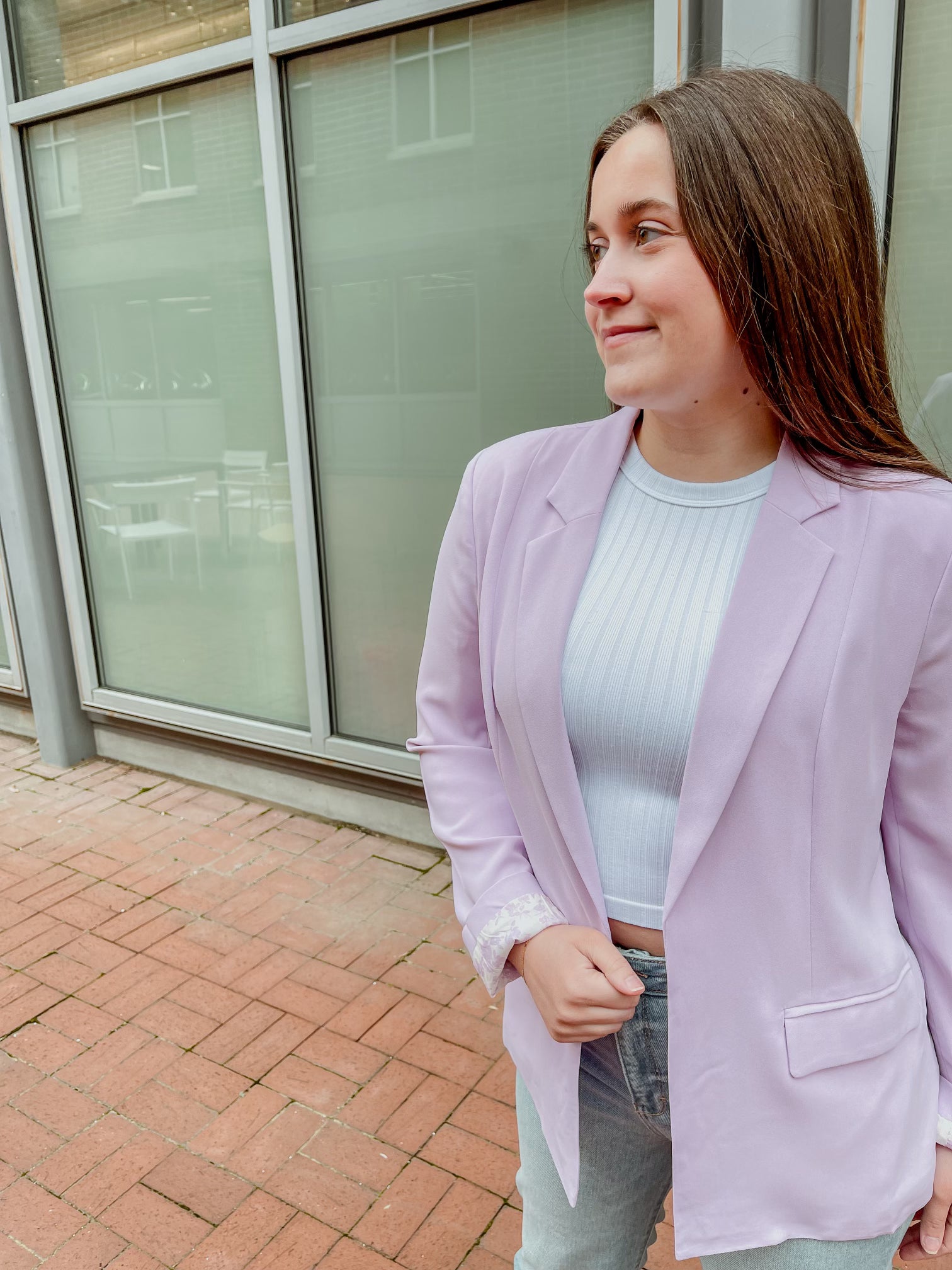 Iris Lavender Blazer