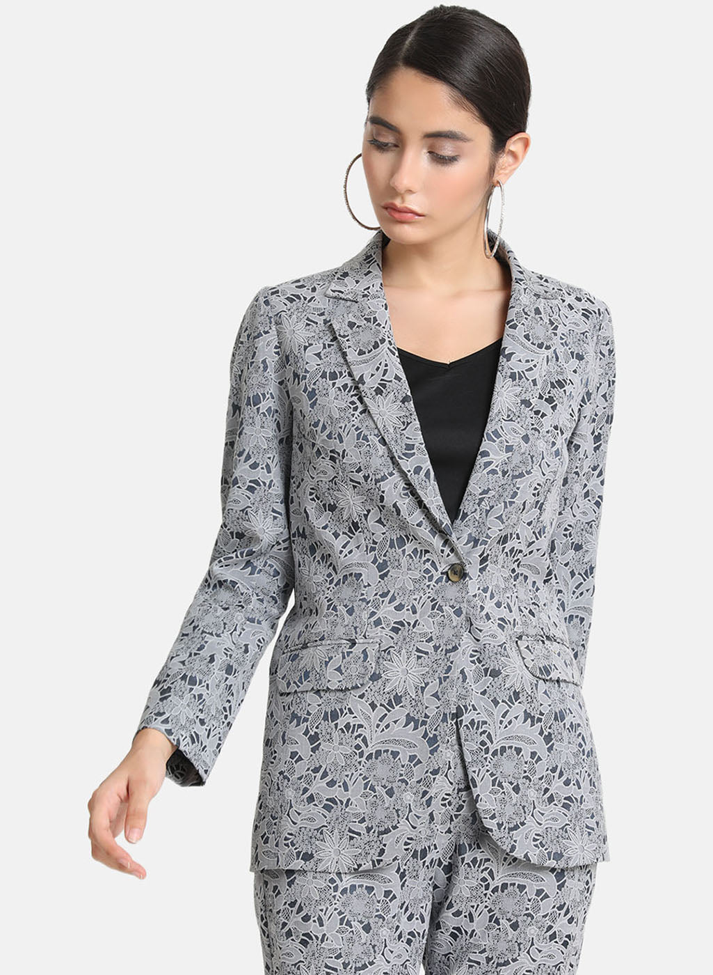 Jacquard Blazer