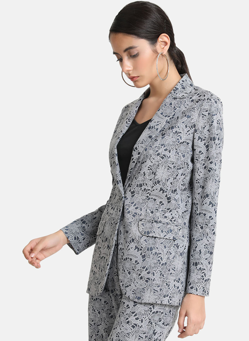 Jacquard Blazer