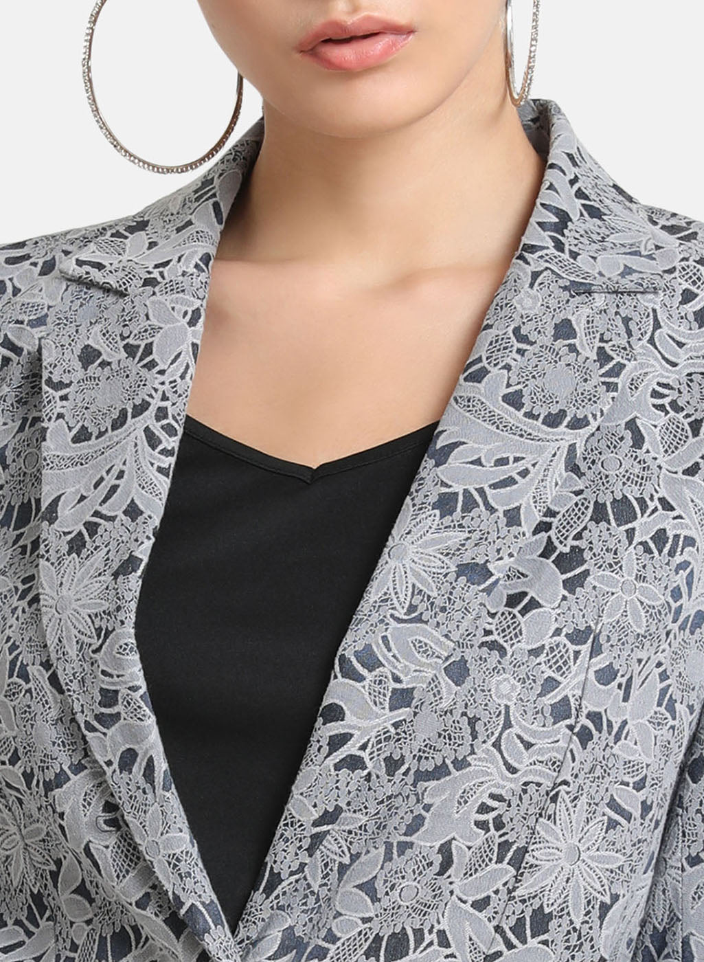 Jacquard Blazer