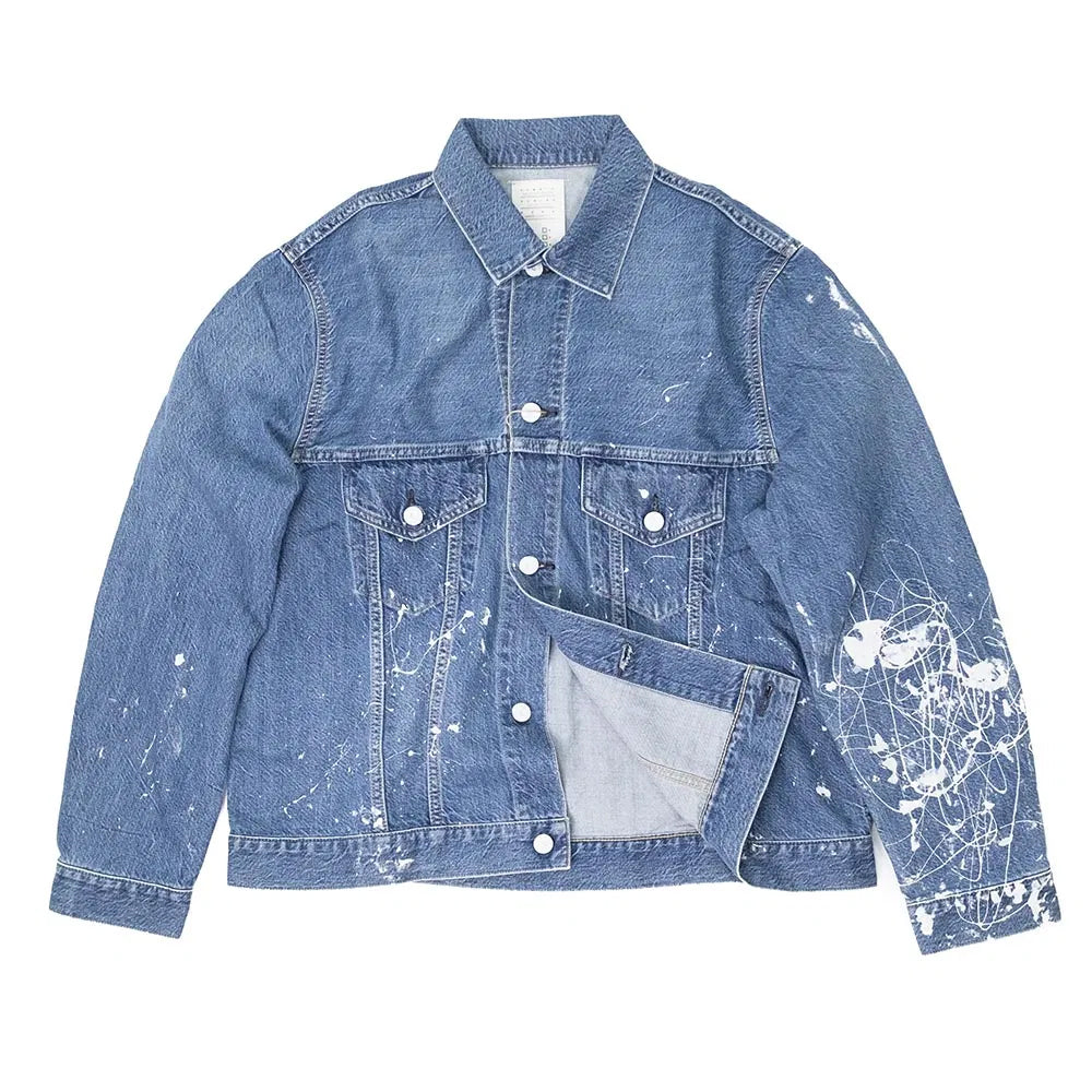 KARLA PAINT DENIM JACKET