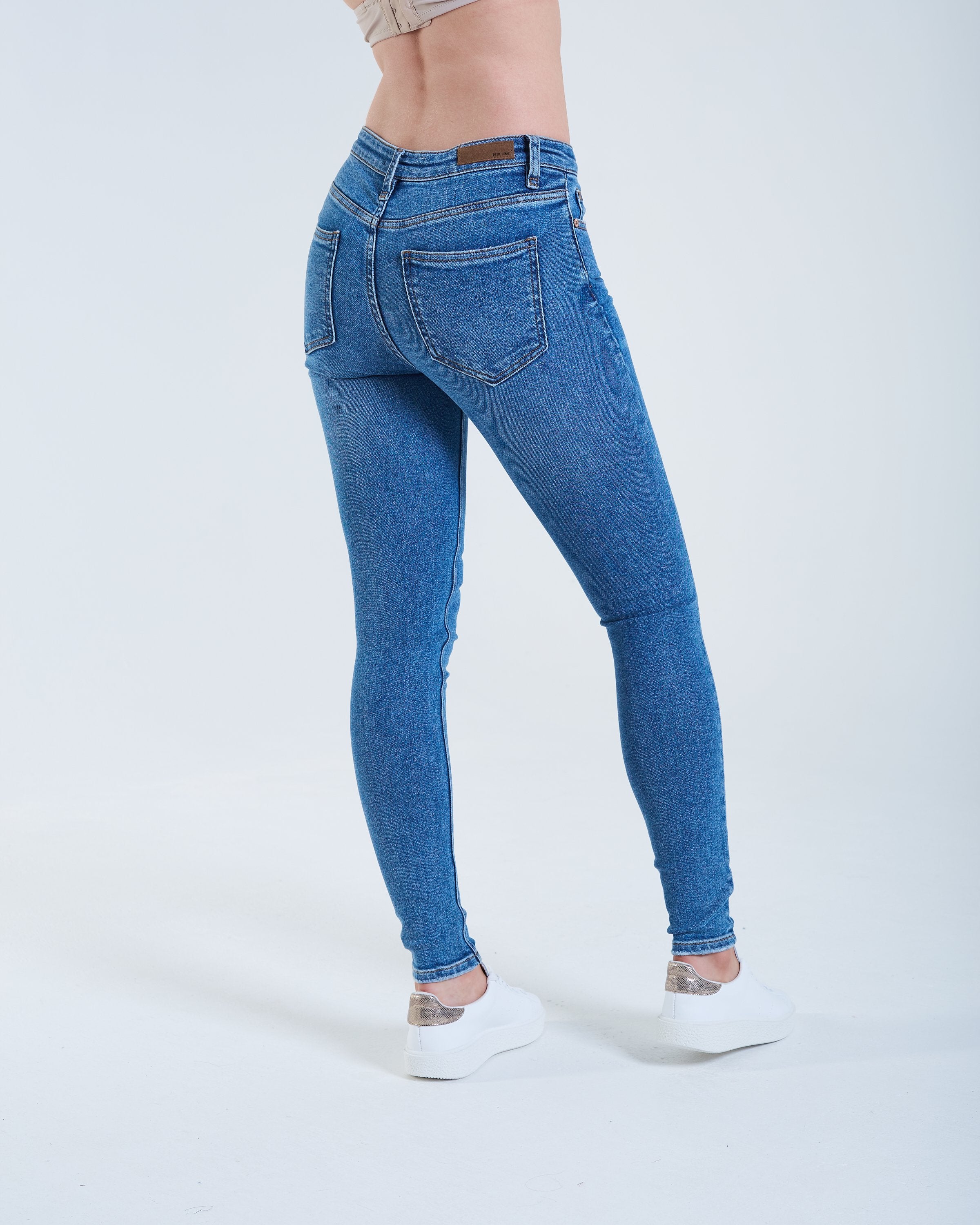 Kayla Mr Skinny Soft Blue