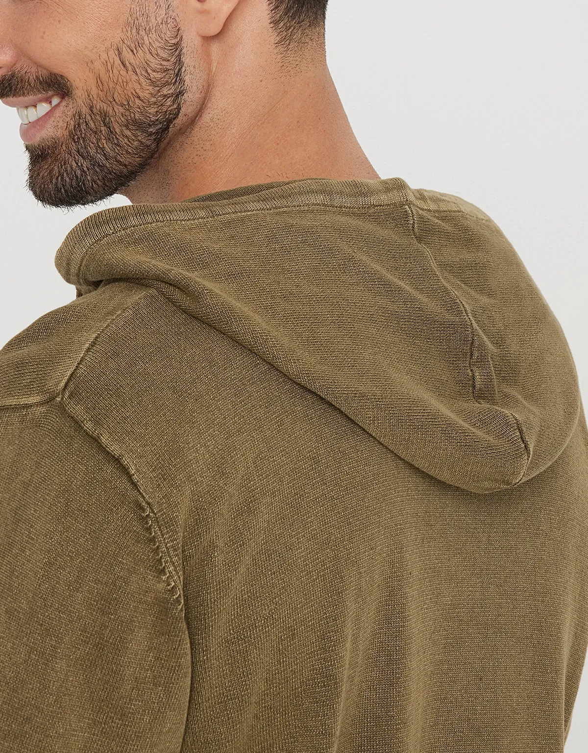 Khaki Hoodie - Rys