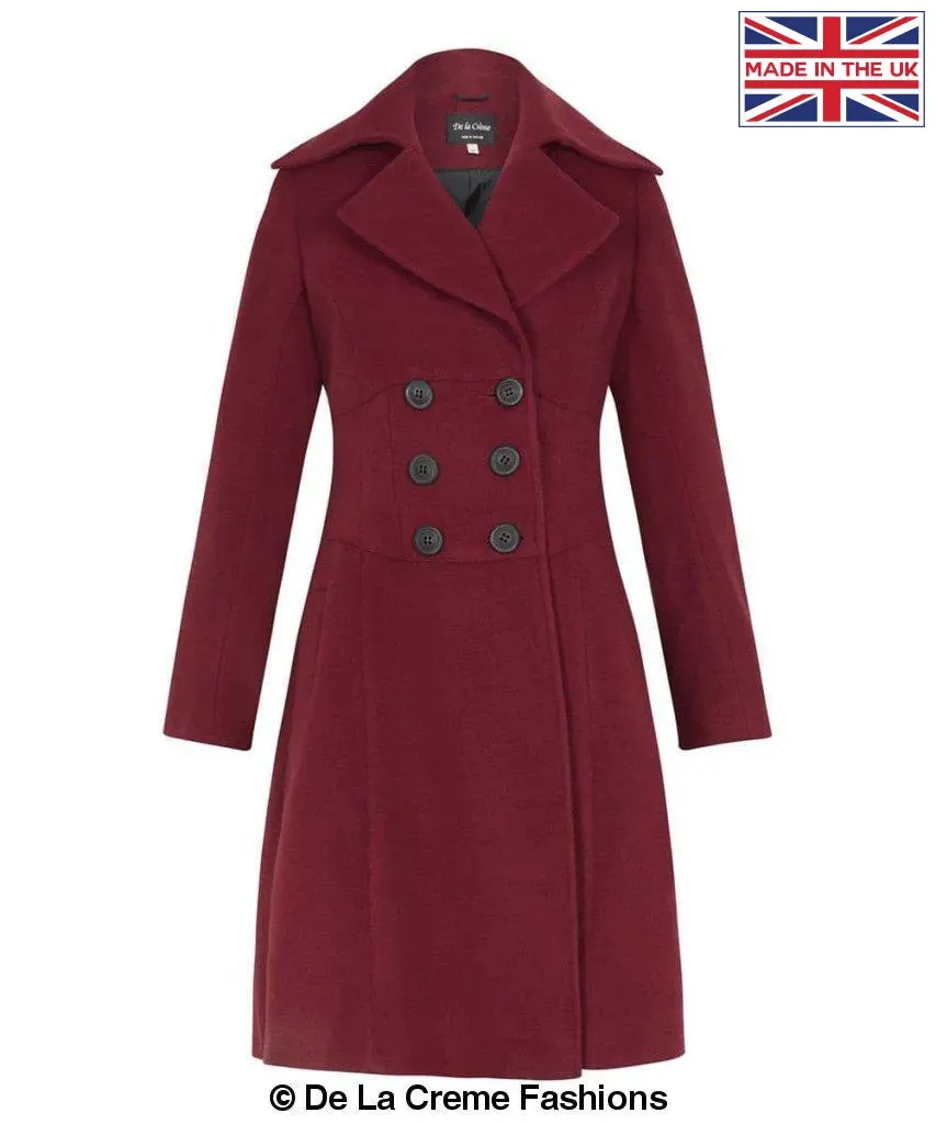 Kirsty Slim Fit A-Line Coat