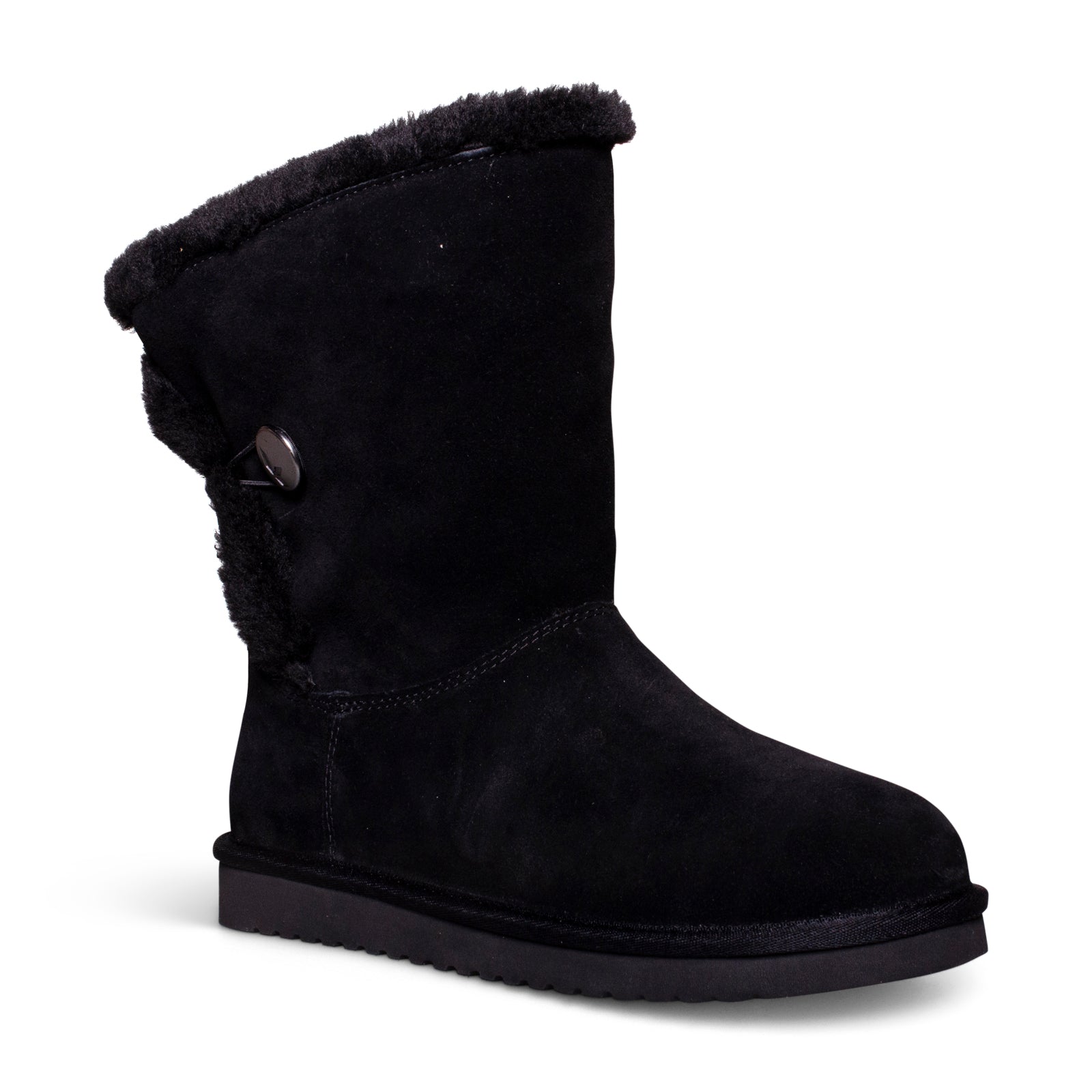 Koolaburra By UGG Alamie Short Black Boots - Women's