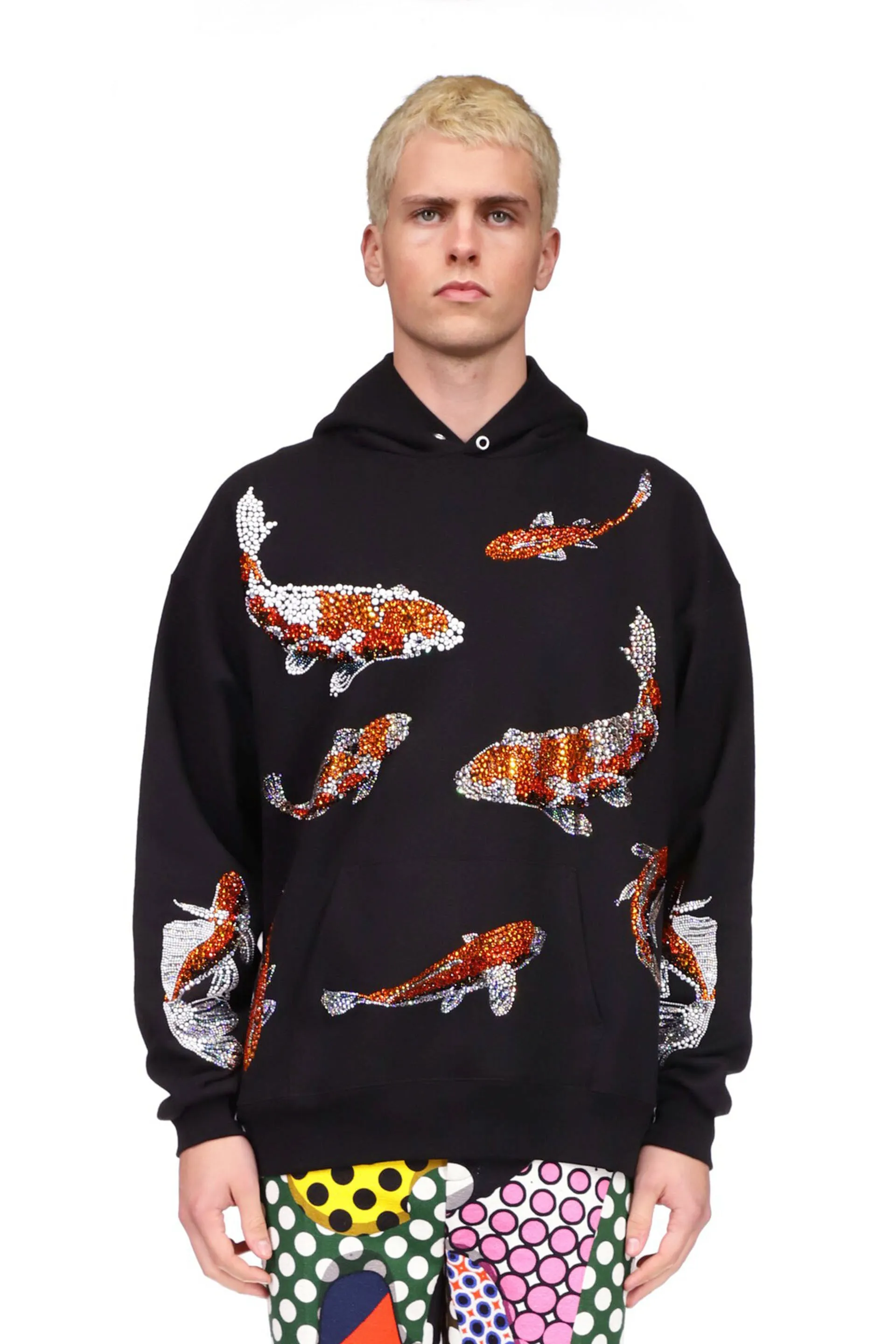 'KYOTO KOI' HOODIE PULLOVER SWEATSHIRT