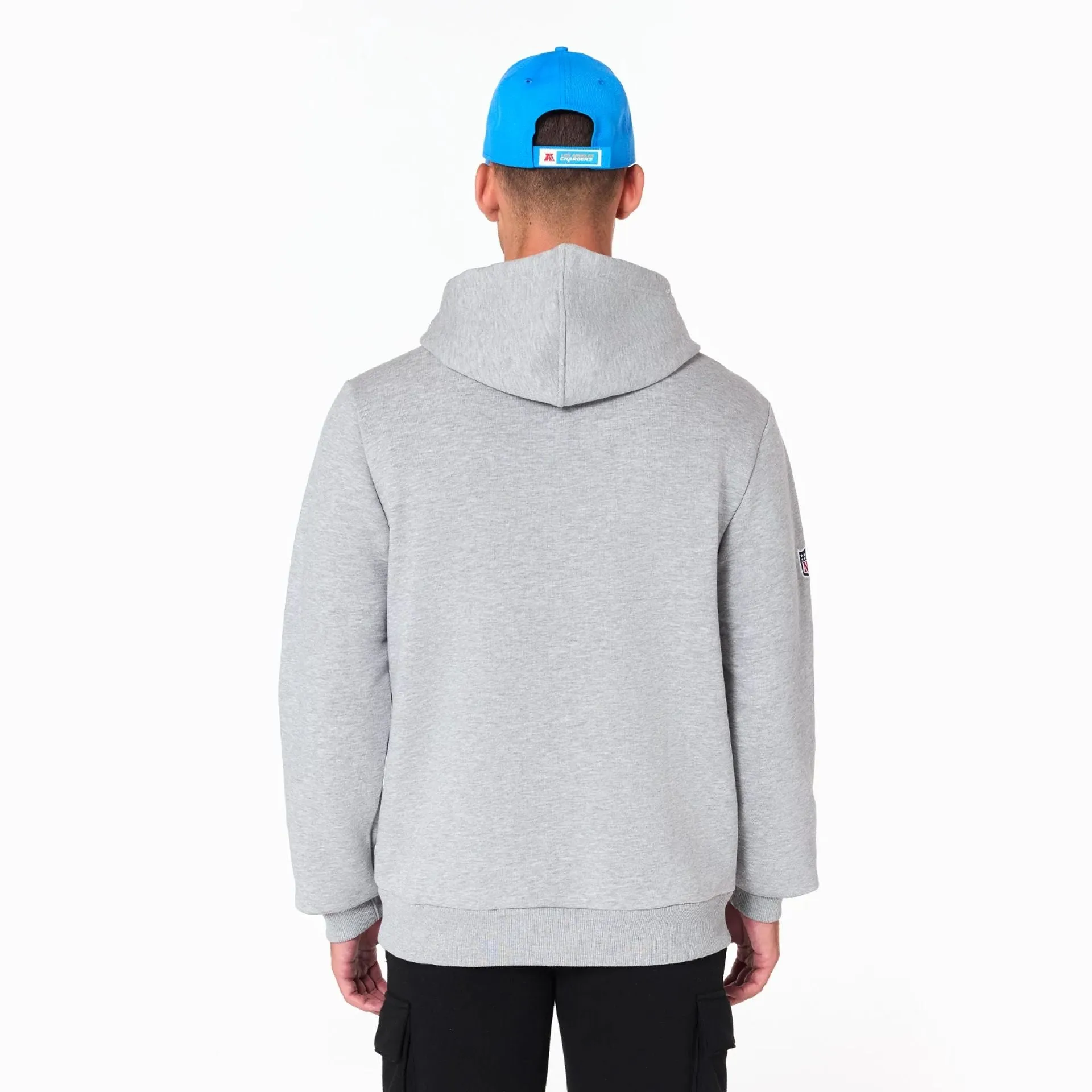 LA Chargers NFL Grey Pullover Hoodie