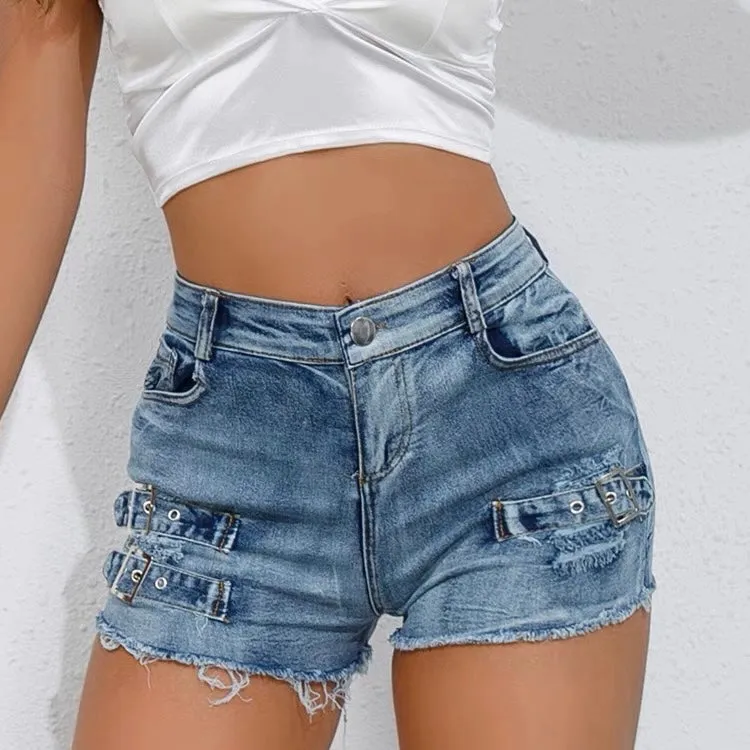 LAREENE DENIM SHORTS