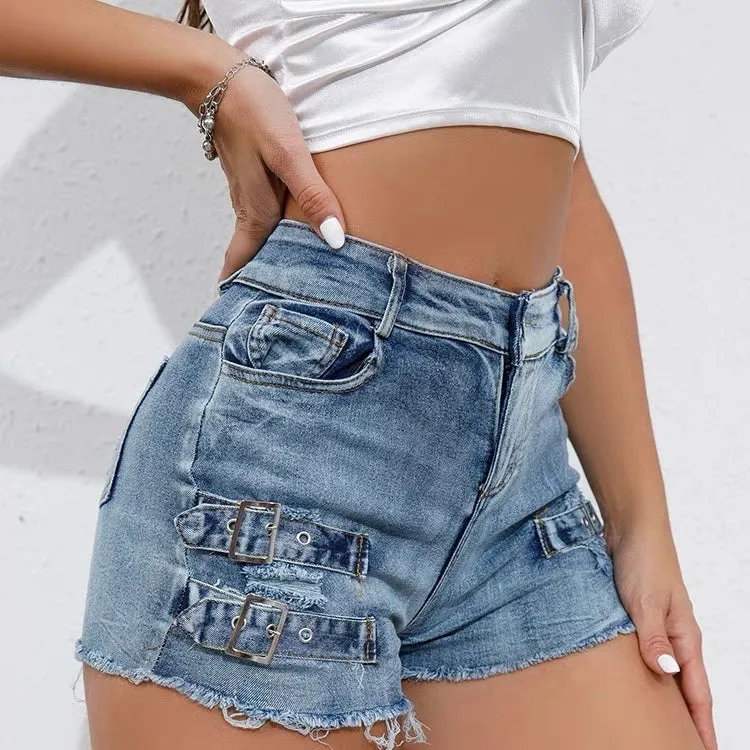 LAREENE DENIM SHORTS