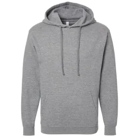 LAT Unisex Granite Heather Elevated FleeceBasic Hoodie