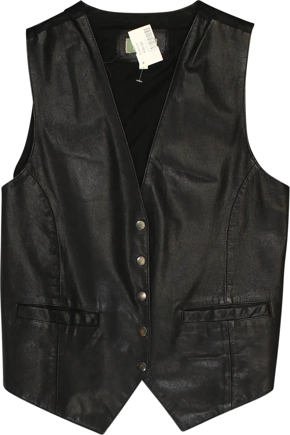 Leather Waistcoat | ThriftTale