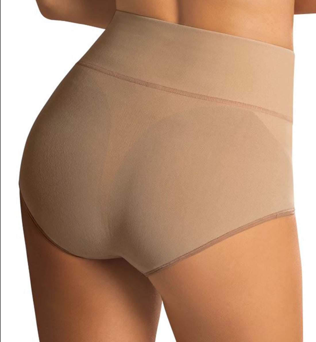 Leonisa High-Waisted Classic Control Panty (012841) - Soft Natural