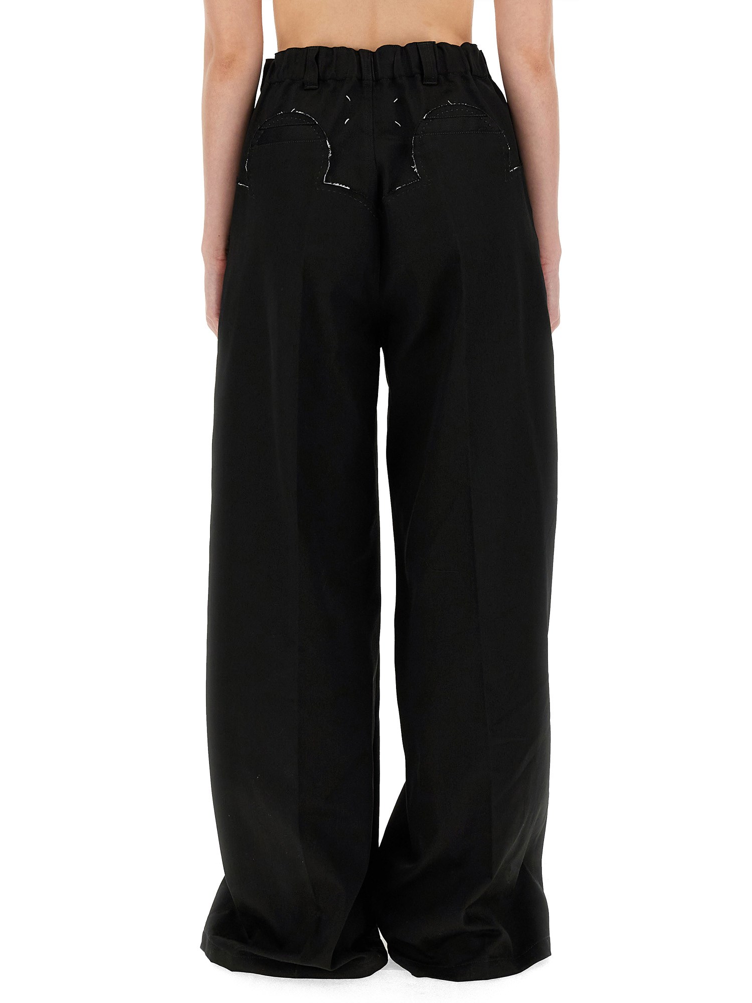 MAISON MARGIELA    CHINO PANTS WITH YOKE